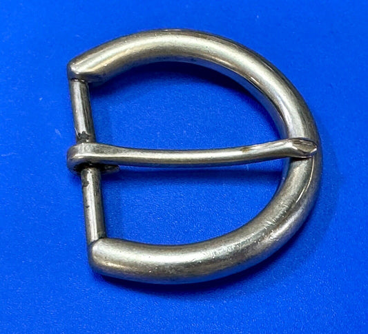 Vintage 2" wide Silver color dress style replacement belt buckle