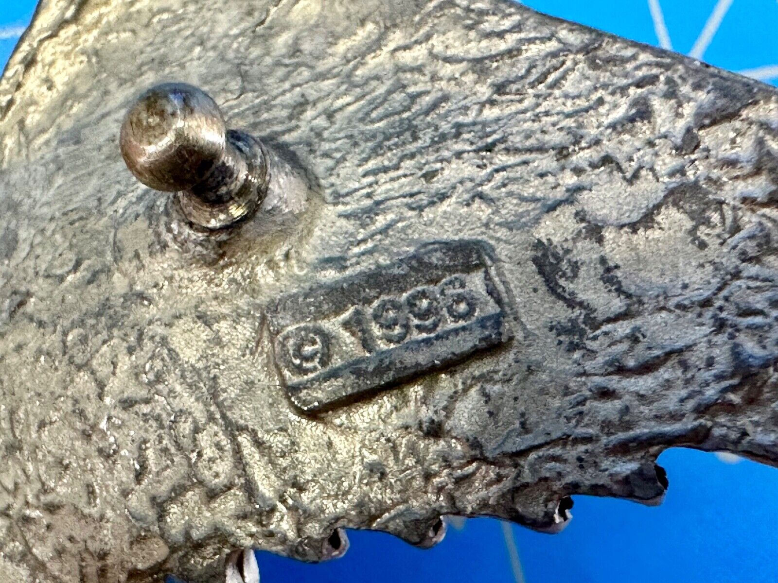 Vintage Figural Eagle Patriotic American USA Great American belt buckle Co