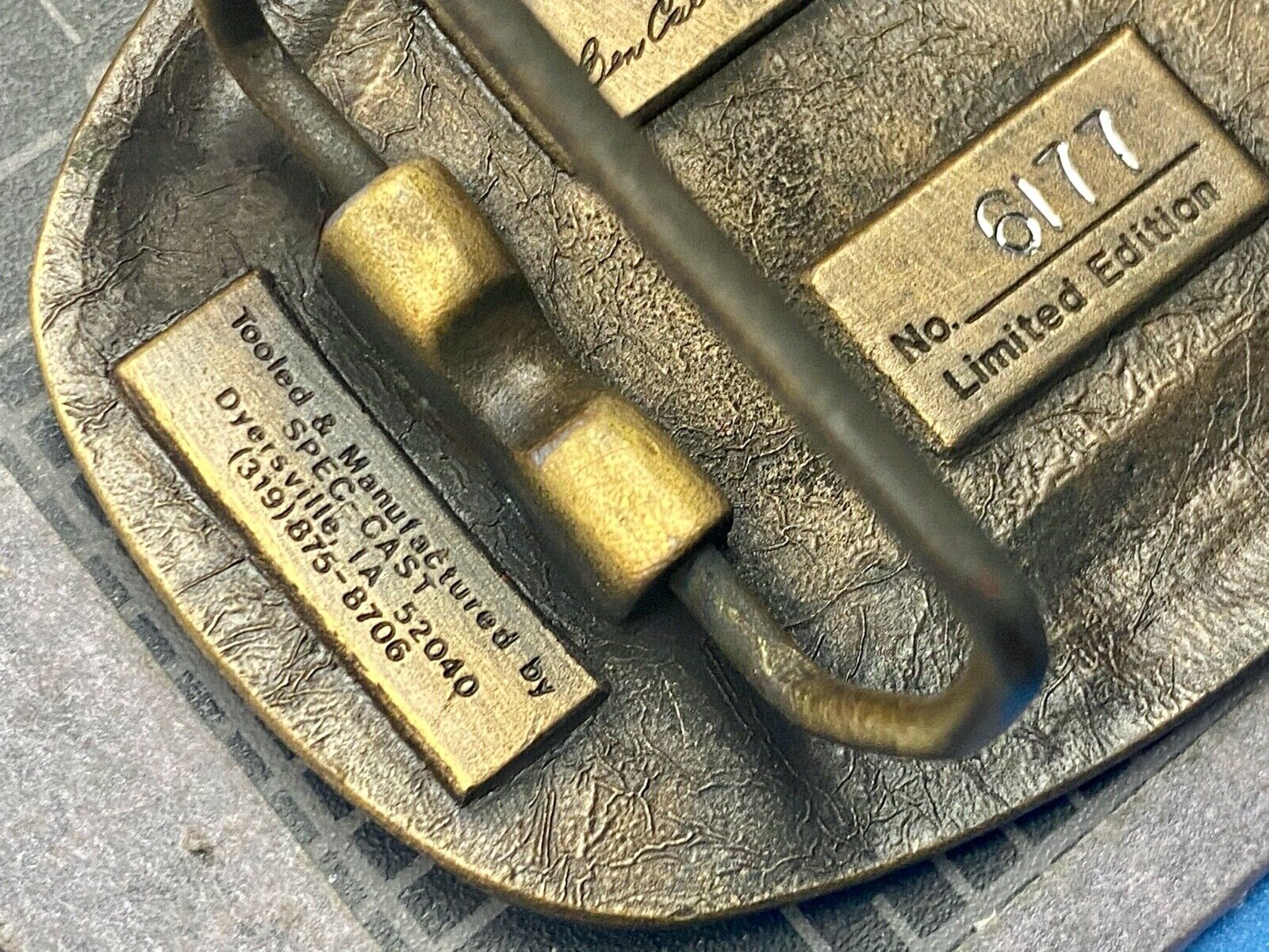 TISCO 56 Years ALL MAKES PARTS Tractor Service belt buckle Series 4 1993 