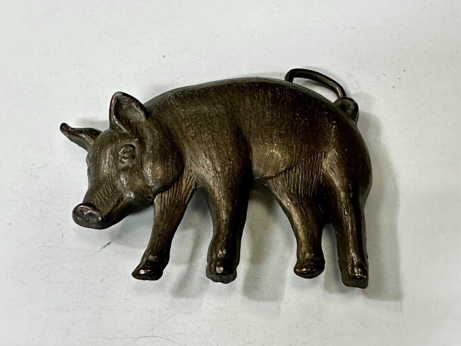 Unique Pig Hog On The Farm Cutout Swine Animal Belt Buckle number 4157