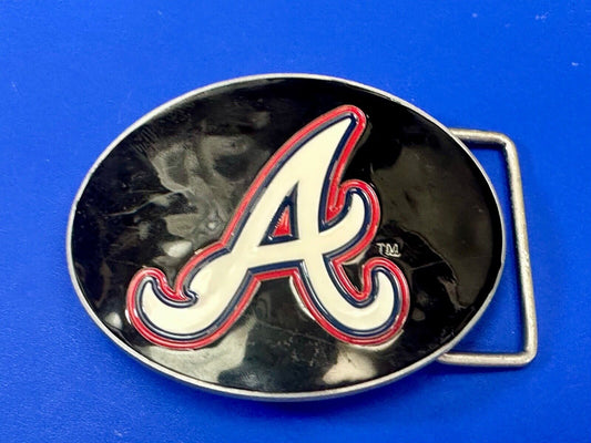 Atlanta Braves Baseball Team Emblem  Mlbp 2011 Belt Buckle By Siskiyou Sports