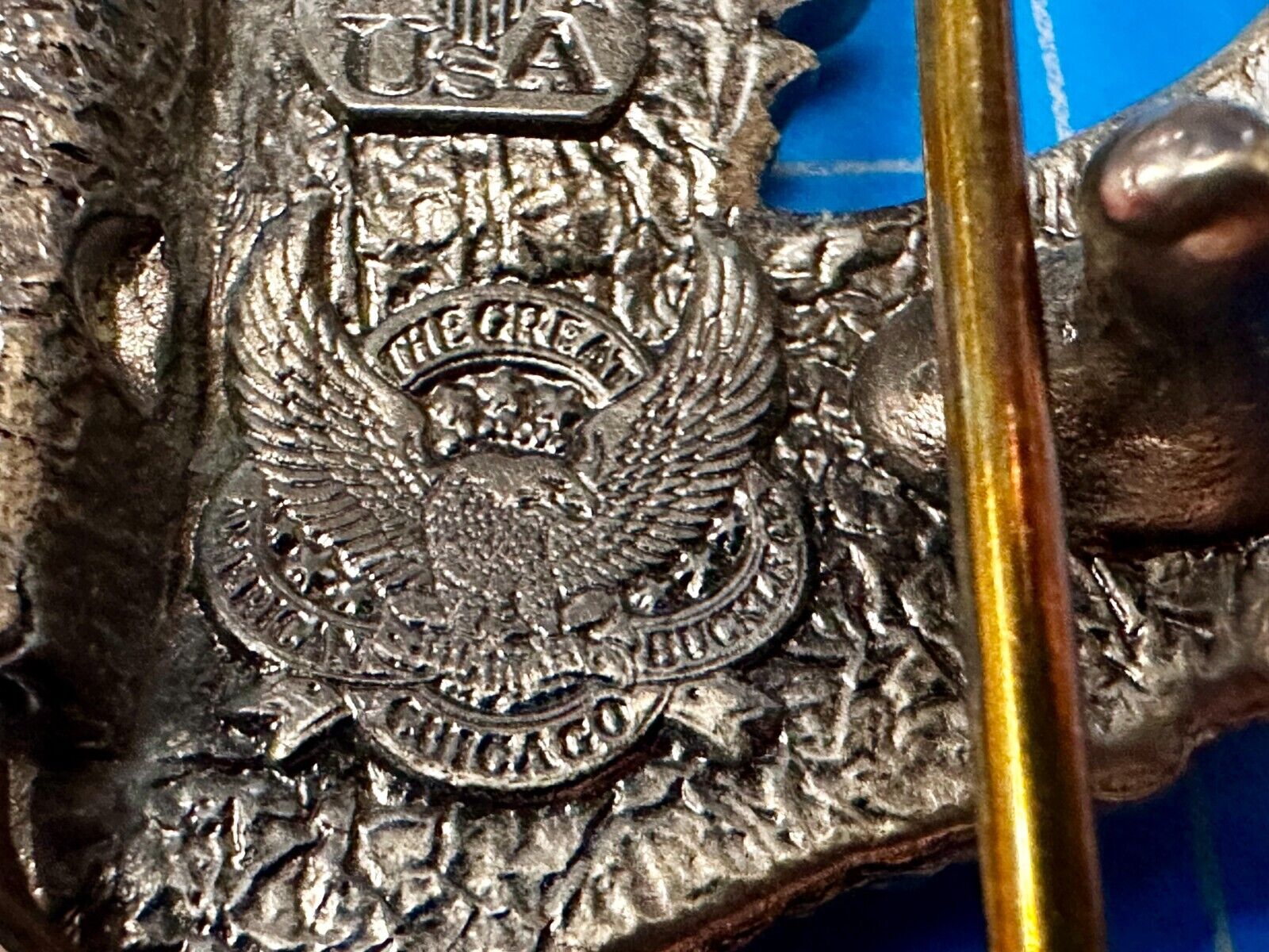 Majestic Flying Eagle Cutout Vintage 1979  - The Great American Belt Buckle #506