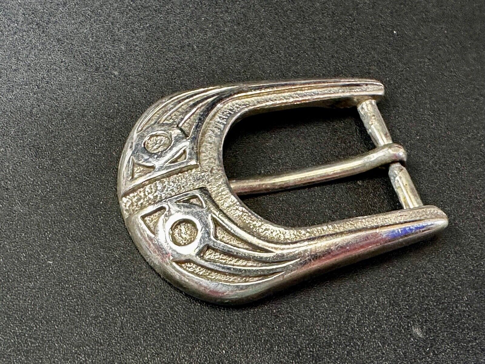Vintage 90’s Ranger Style Silver Tone Replacement Western Humphreys Belt Buckle