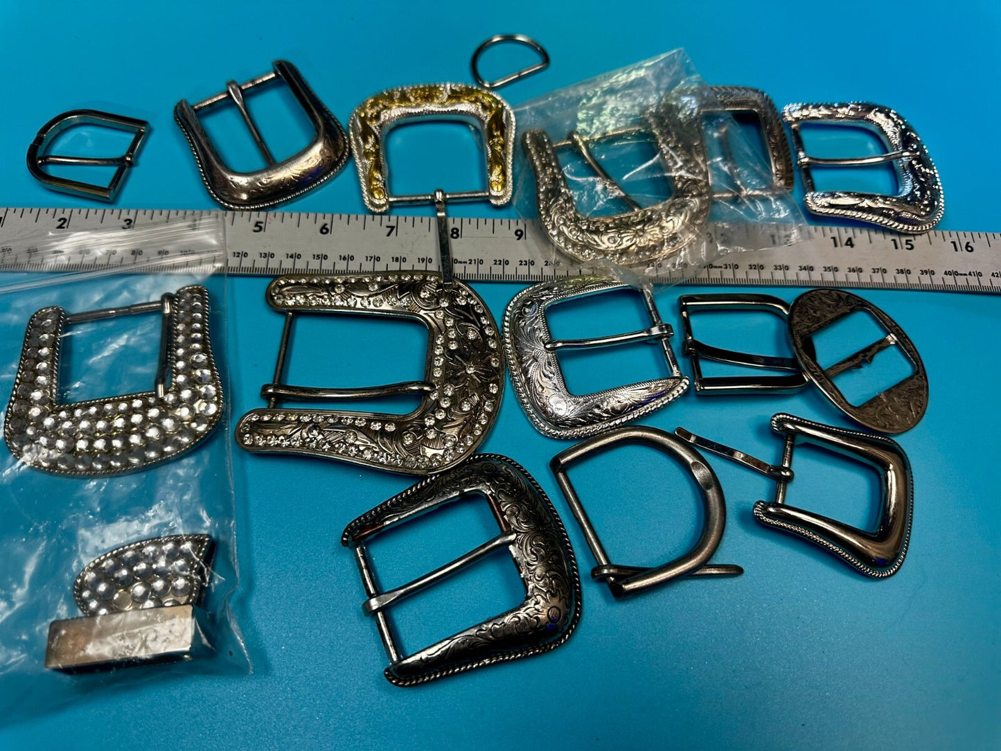  Vintage & Modern Belt Buckles -  Lot, Grab Bag - Resale Gifts! 