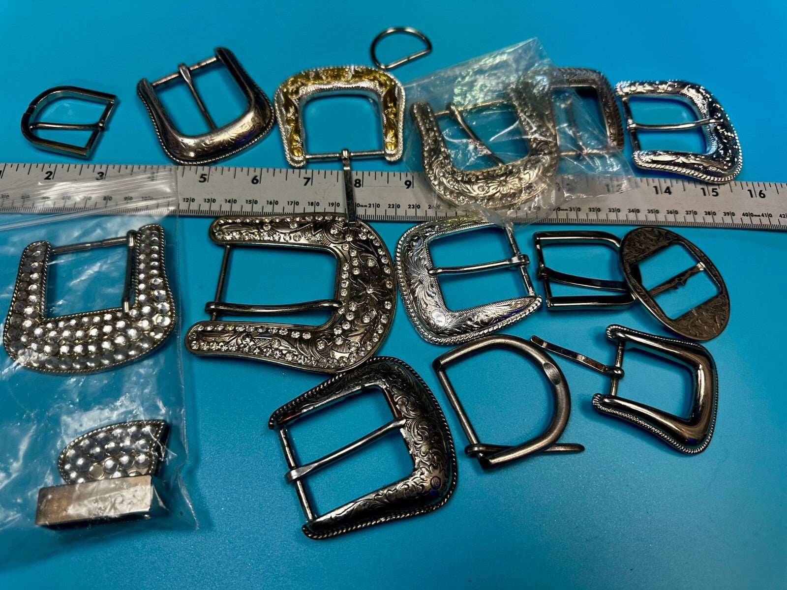  Vintage & Modern Belt Buckles -  Lot, Grab Bag - Resale Gifts! 