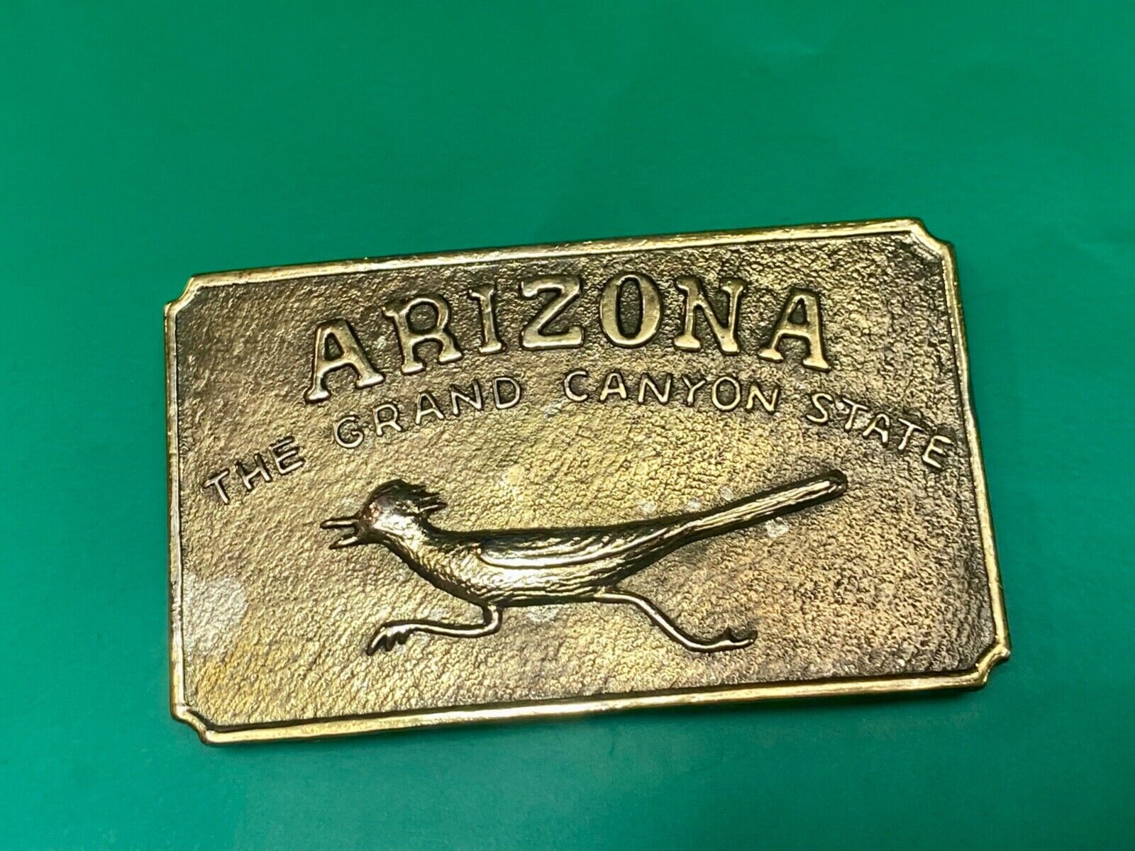 Arizona - Roadrunner, The Grand Canyon State belt buckle