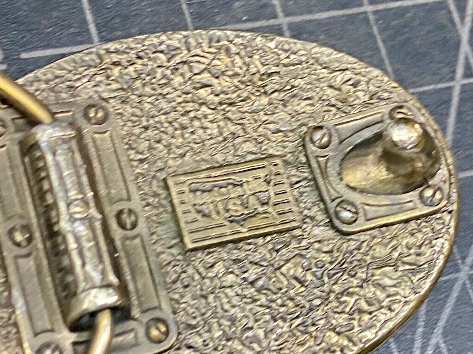 Vintage 1970S **Nra/Ila** (National Rifle Association) Gun Belt Buckle