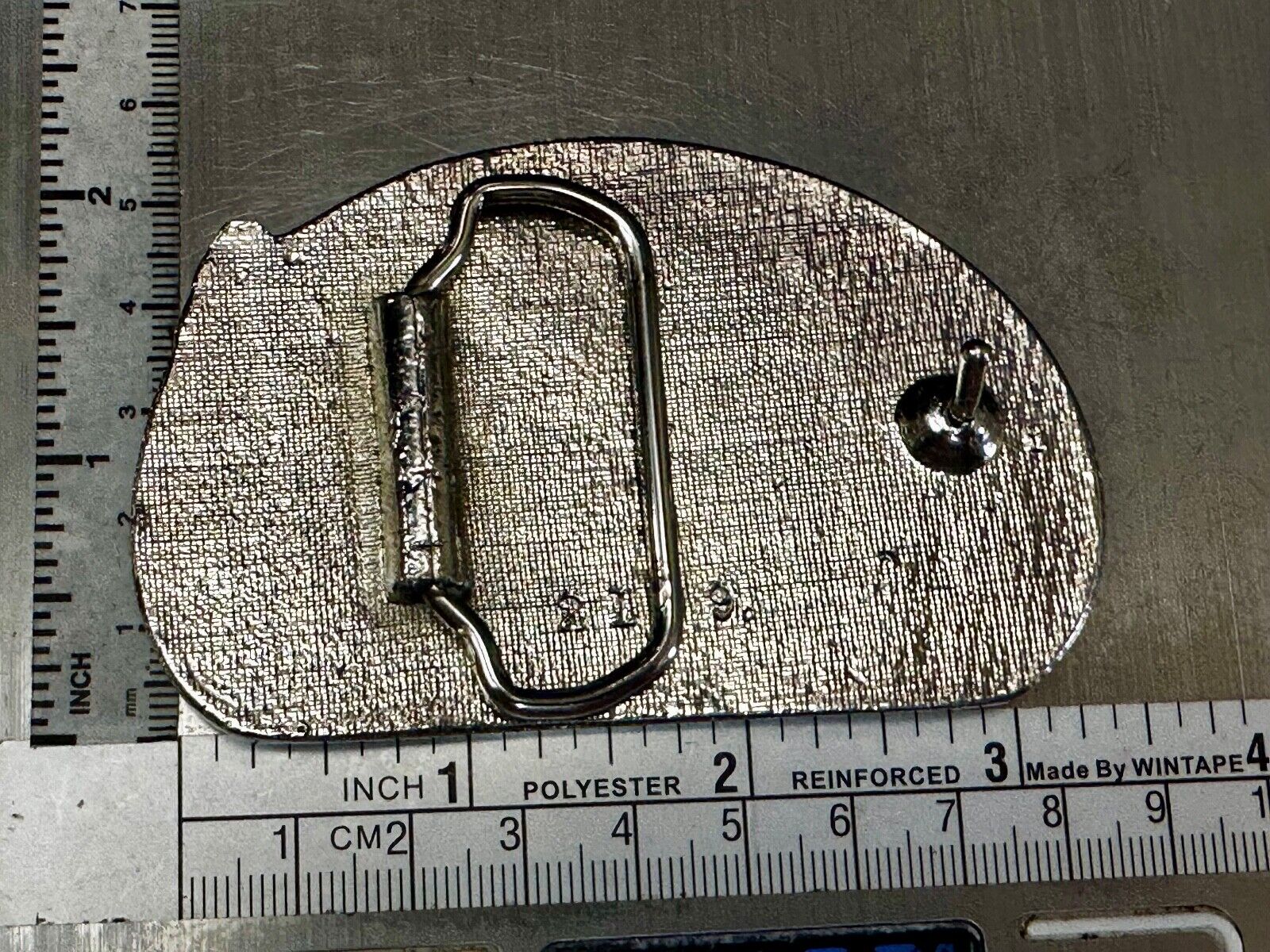 American Farms - The Backbone Of America Farmer Horse Vintage Belt Buckle