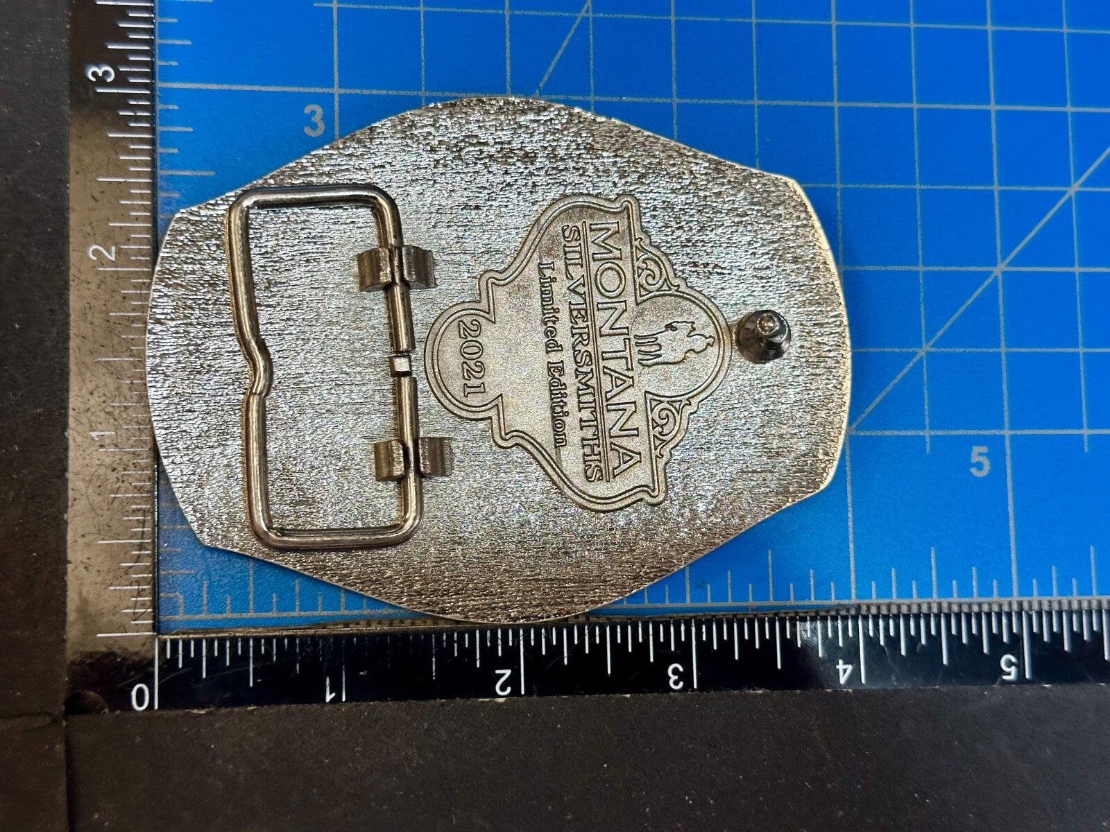 2021 Pendleton Whiskey Let'er Buck Rodeo Cowboy Montana Silversmiths Buck Buckle