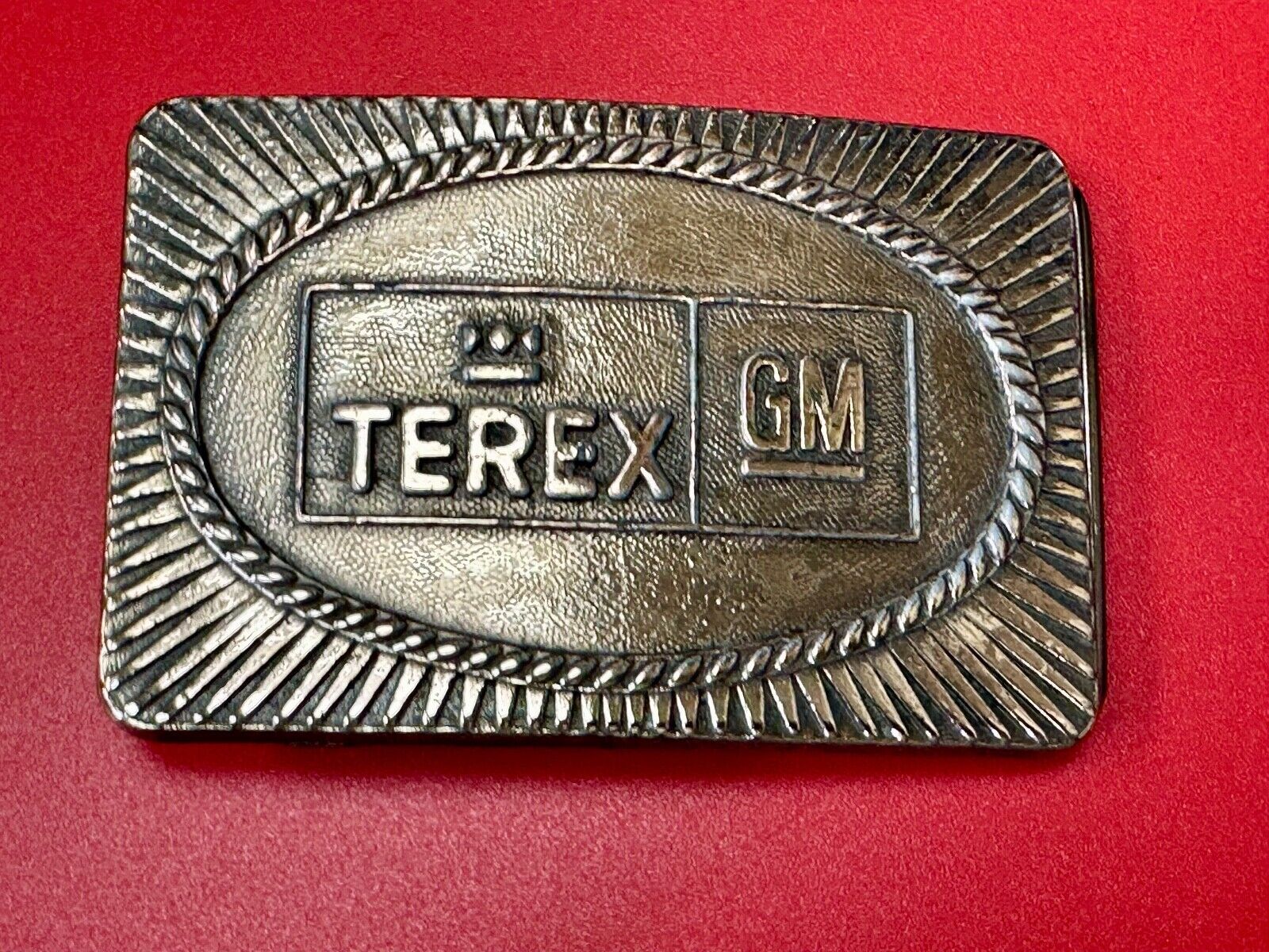 Terex General Motors GM Construction Machinery Bulldozer Tractor Belt Buckle