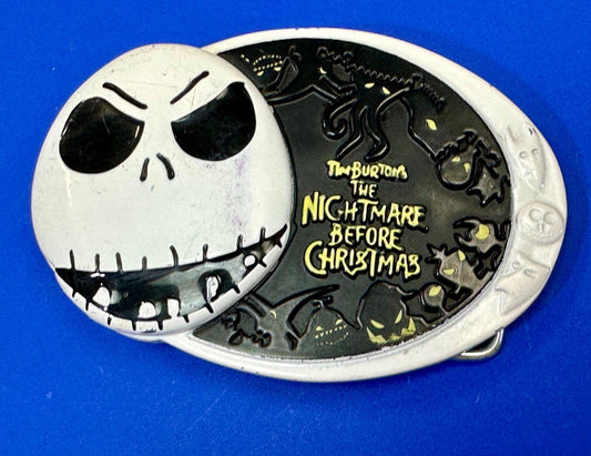Tim Burtons Disney The Nightmare Before Christmas belt buckle