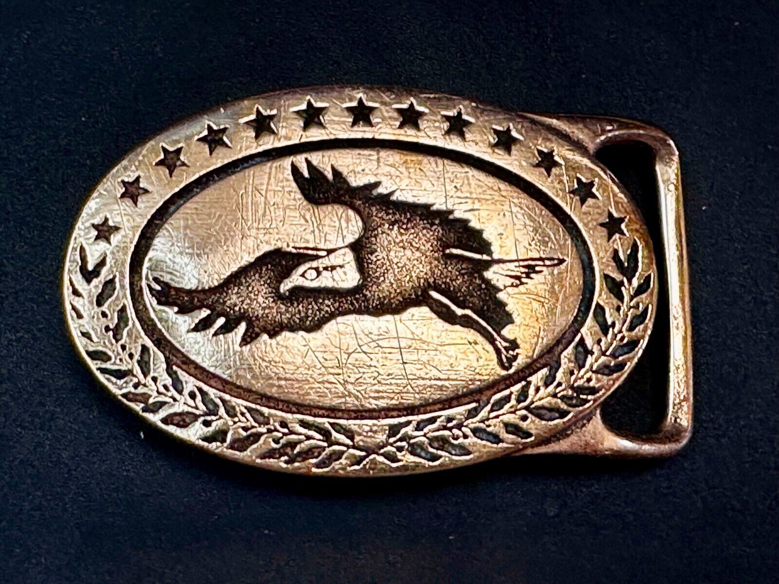 Tech Ether Guild The Eagle - Patriotic Vintage USA America Belt Buckle