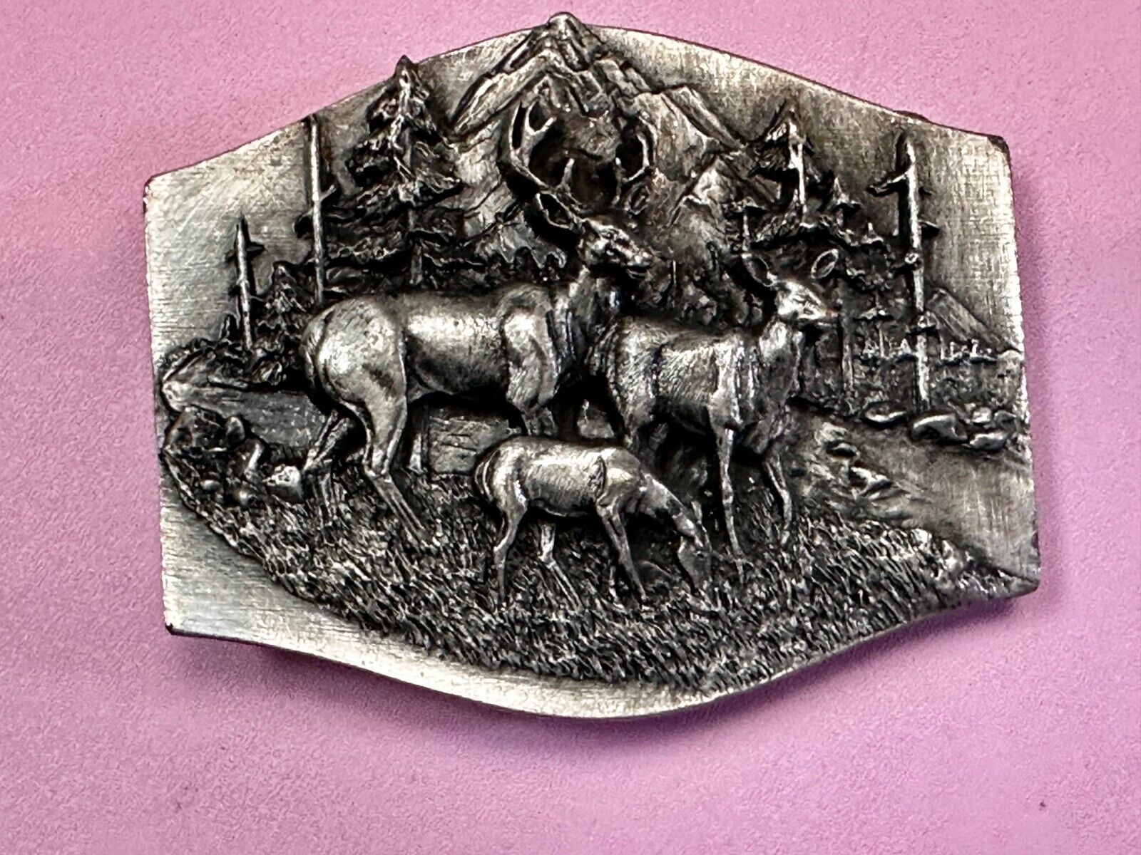 Belt Buckle Deer