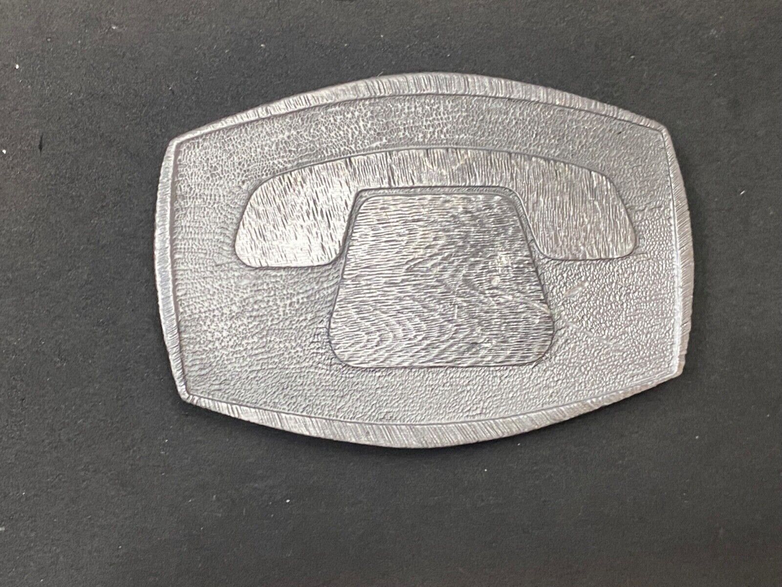 This Is A Telephone Belt Buckle  - A Landline, With A Wire!  - Ask An Old Person