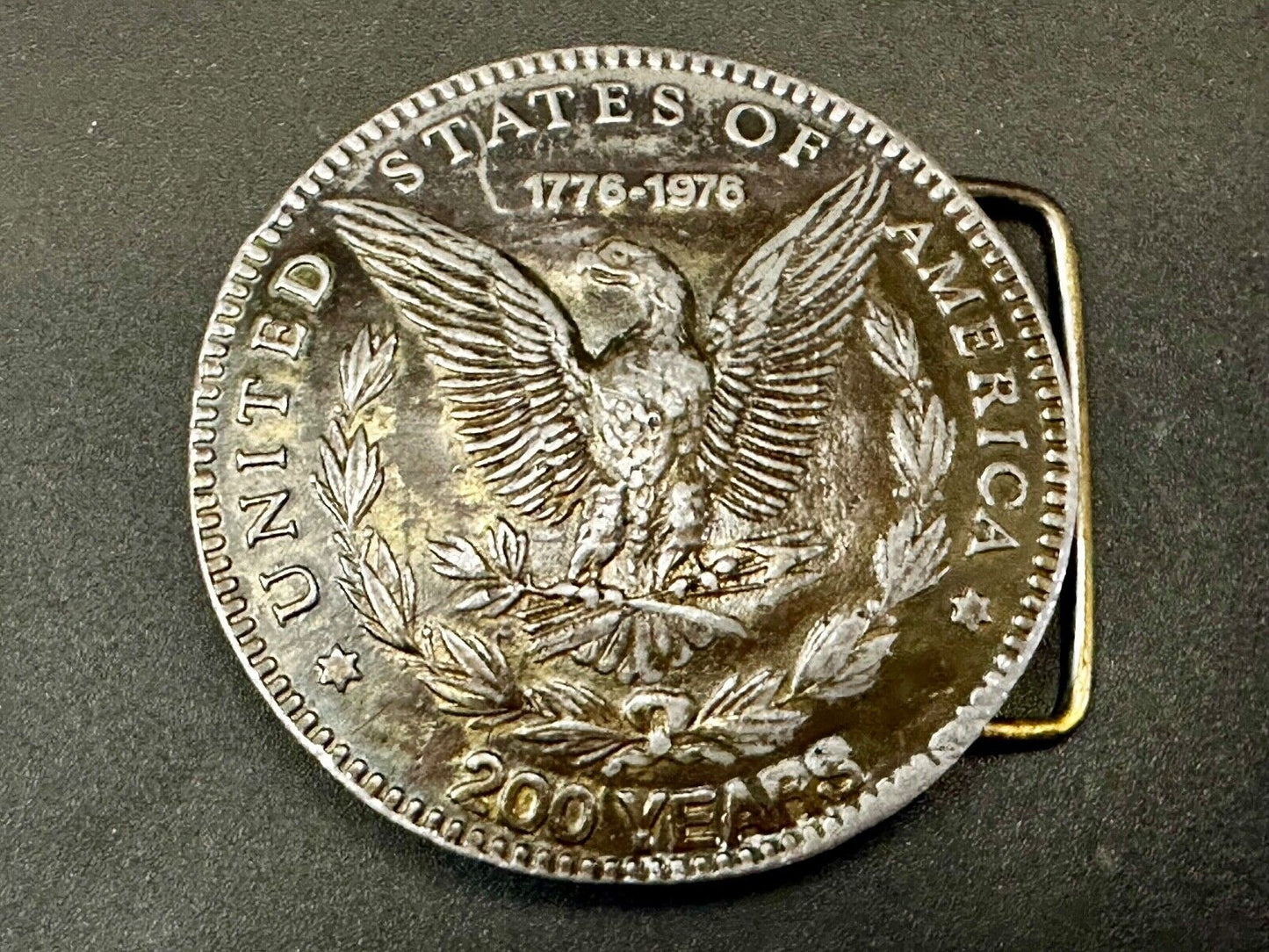 United States of America 200 Years Coin Collectors Belt Buckle 2001