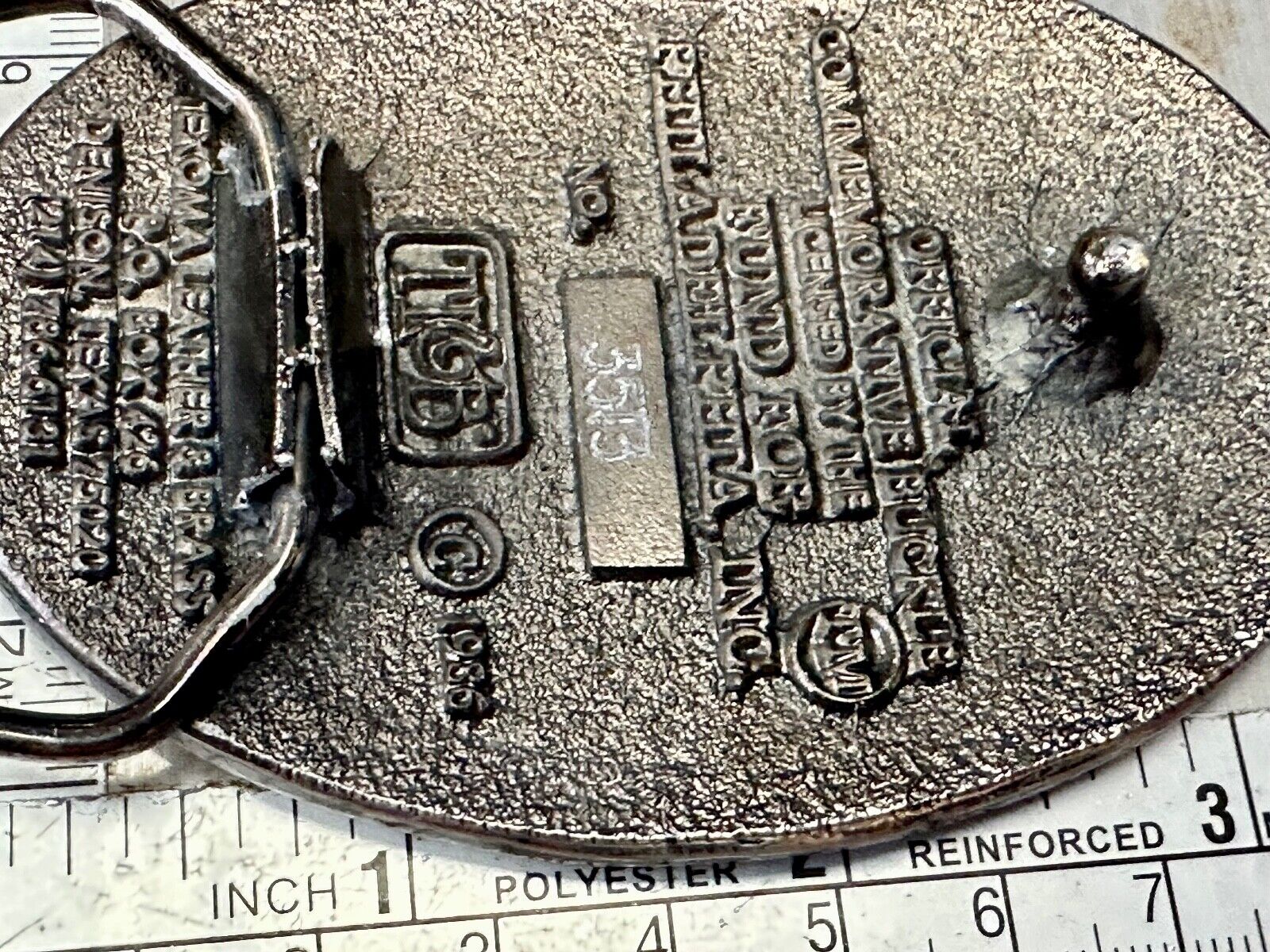 USA 200 year Celebration of the constitution Patriotic Liberty bell belt buckle