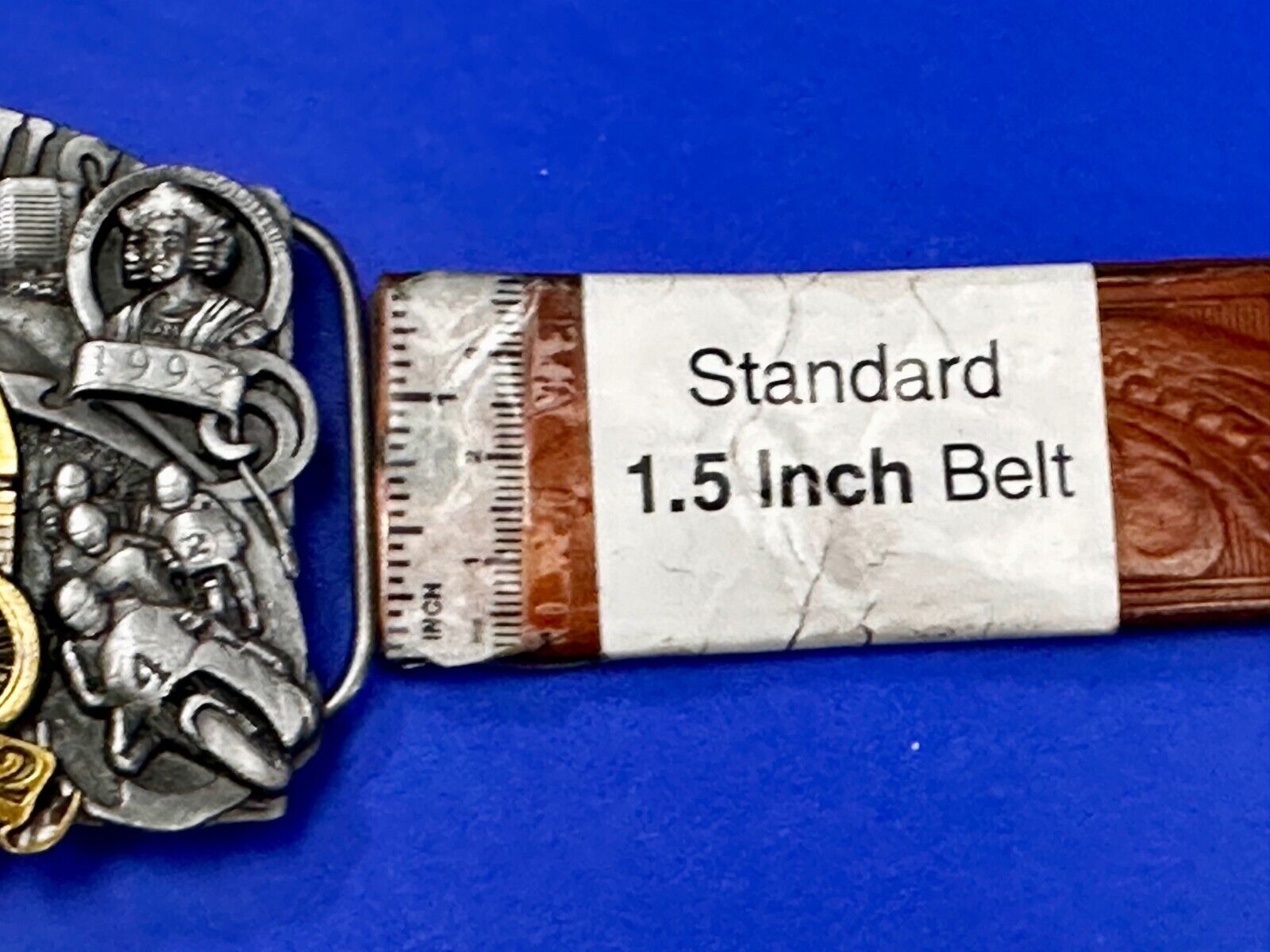 AMA American Motorcyclist Asso. Columbus Ohio 1992 Commemorative Belt Buckle