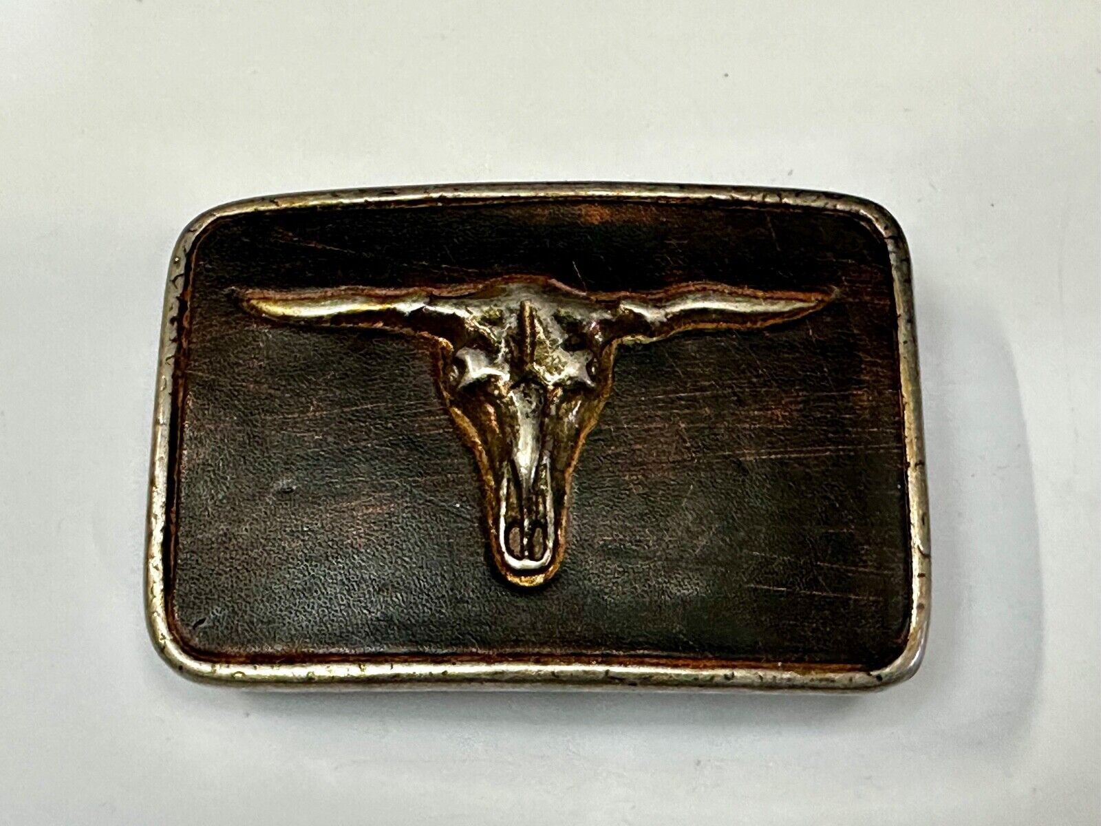 Texas Longhorn Vintage western Belt Buckle by BED STU Buckles  Gotta Have em.