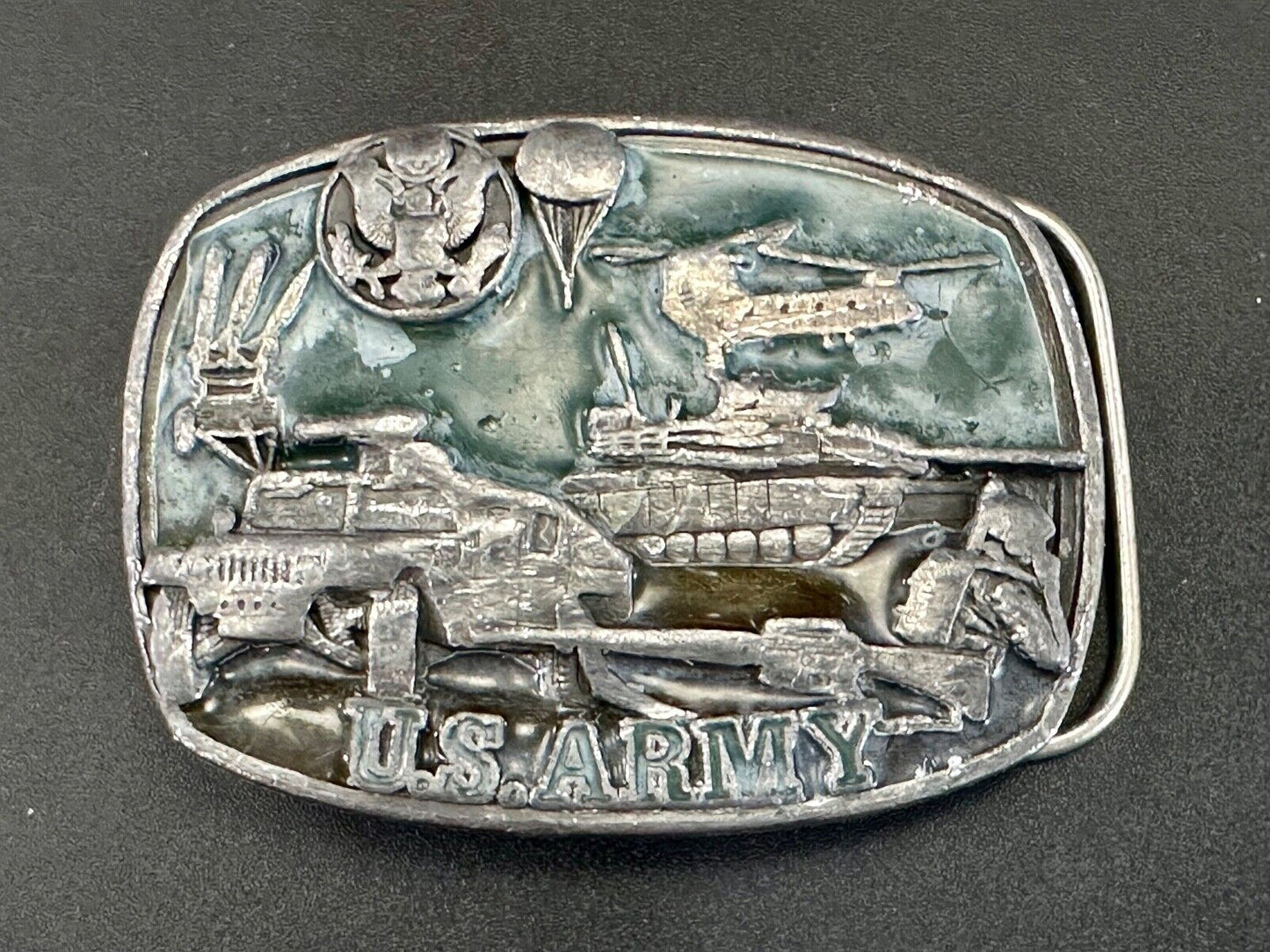 US United States Army No greater Honor than serving 91 Commemorative belt buckle