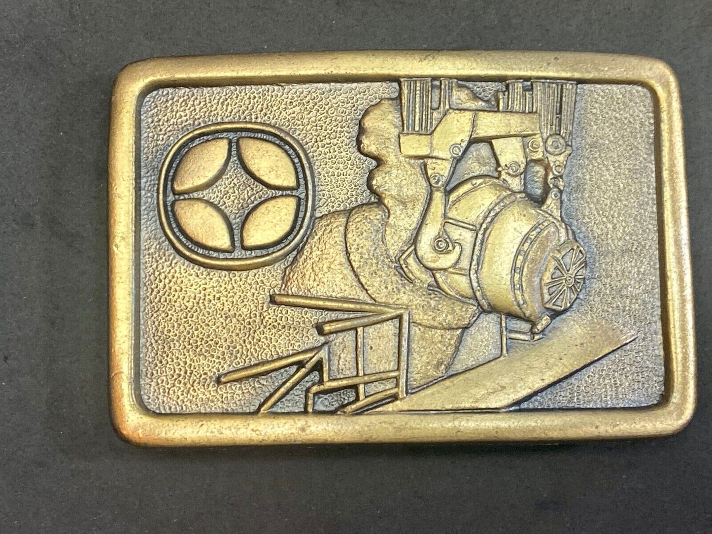 Vintage Mining Equipment - Inland Topps Diner  Semco Belt Buckle 