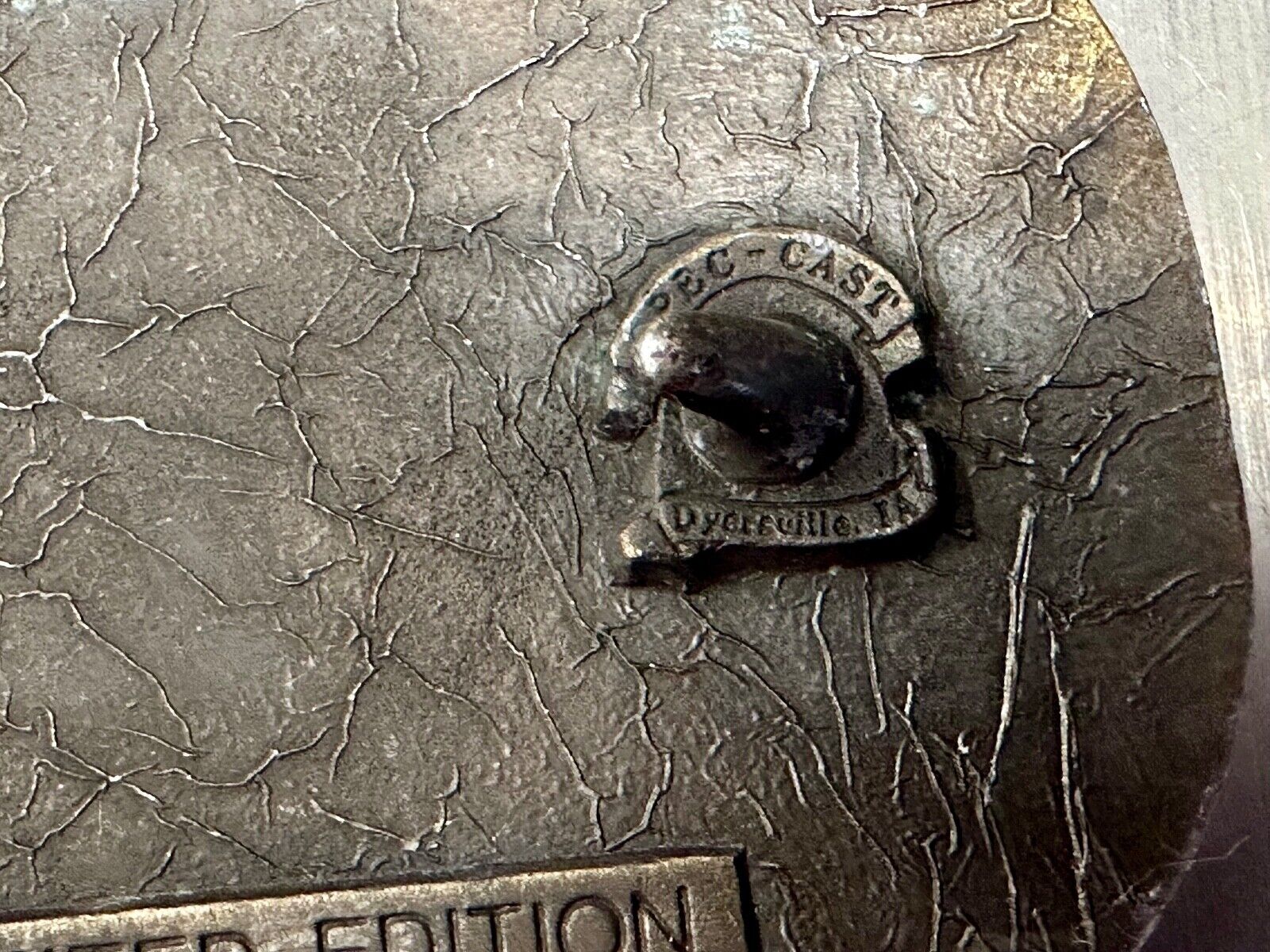Tulare Farm Show 25th Anniversary Limited 1992 John Deere Tractor belt buckle