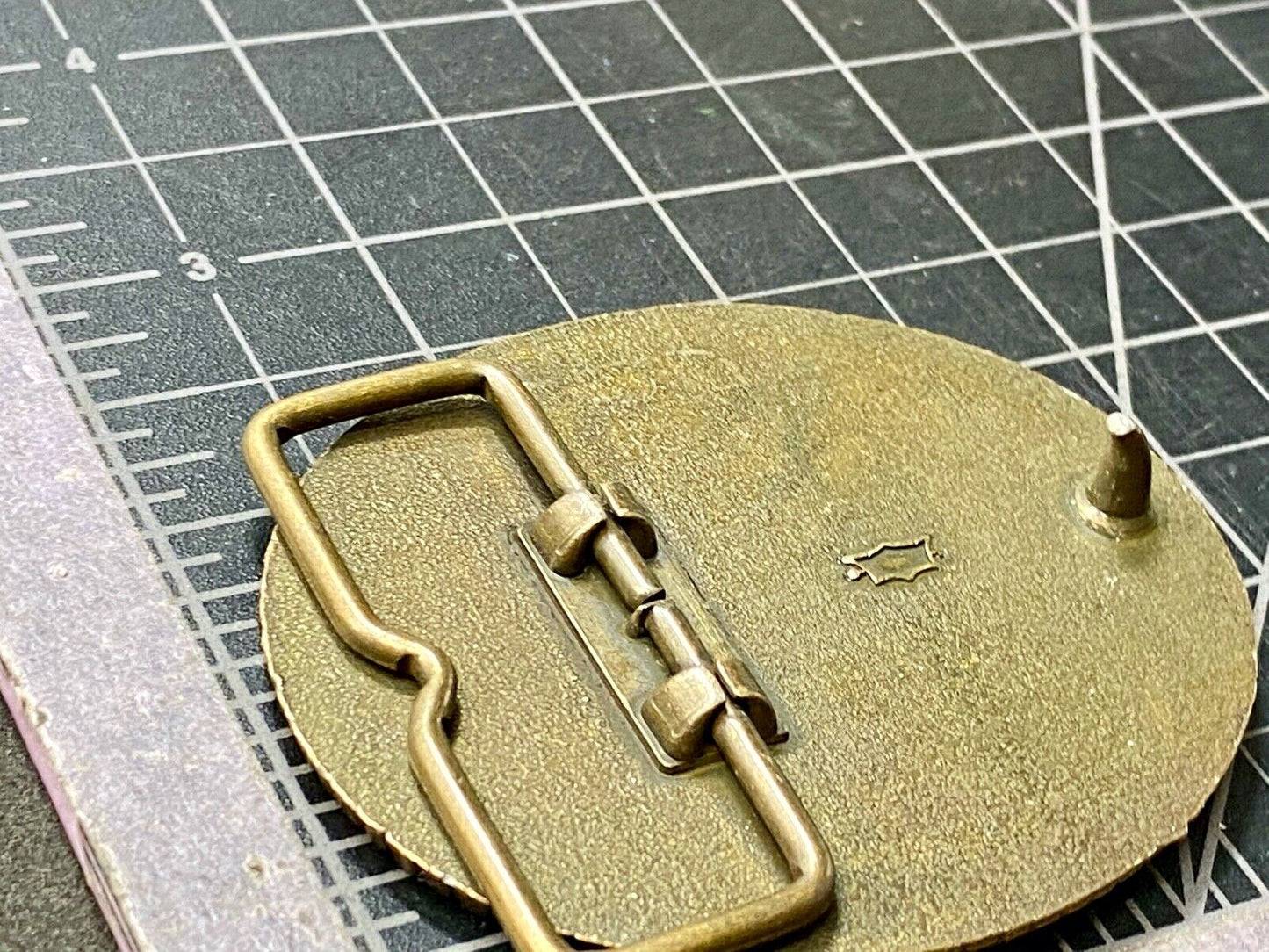 VINTAGE 1970s **SMITH-GRUNER SII MINING EQUIPMENT COMPANY** BELT BUCKLE