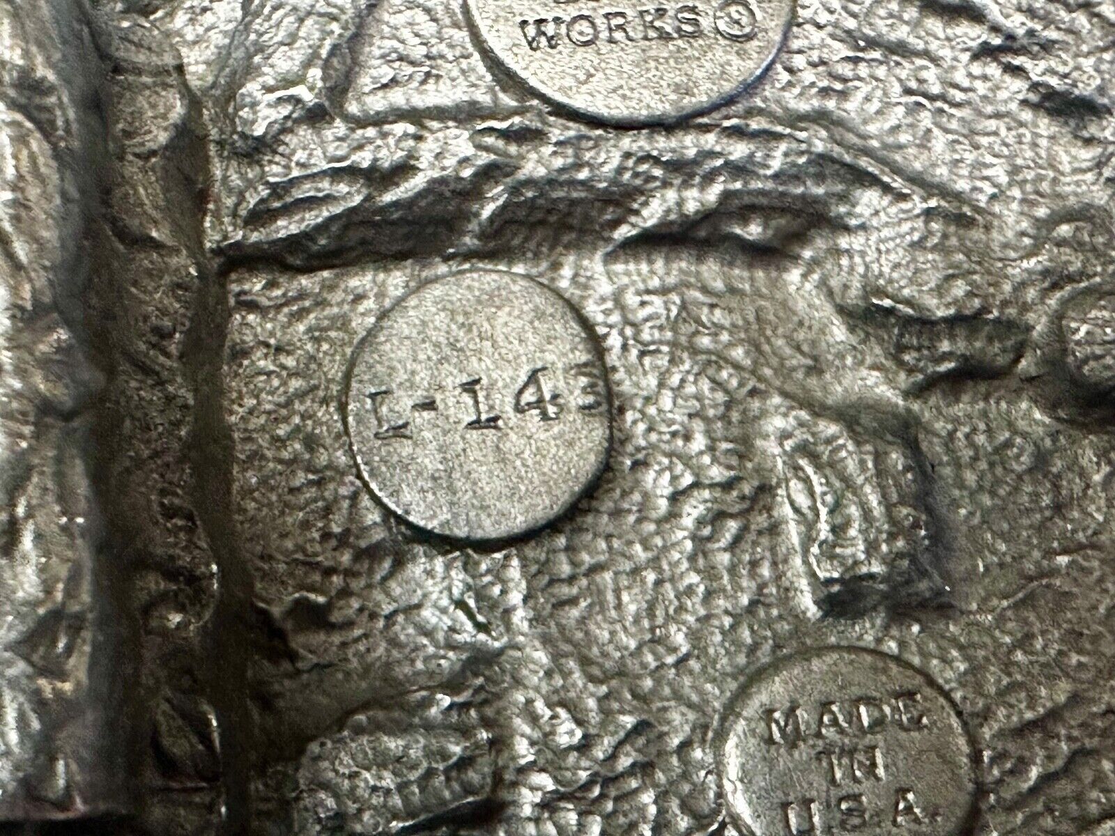 Train Steam Engine Coming Around the Mountain 1984 L-143 Bergamot Belt Buckle