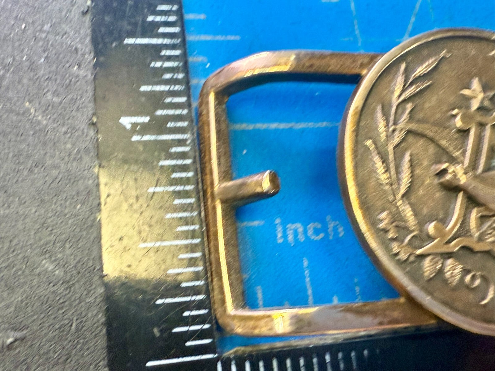 Anheuser Busch Beer Brewing Co Eagle Small Jostens Vintage Belt Buckle