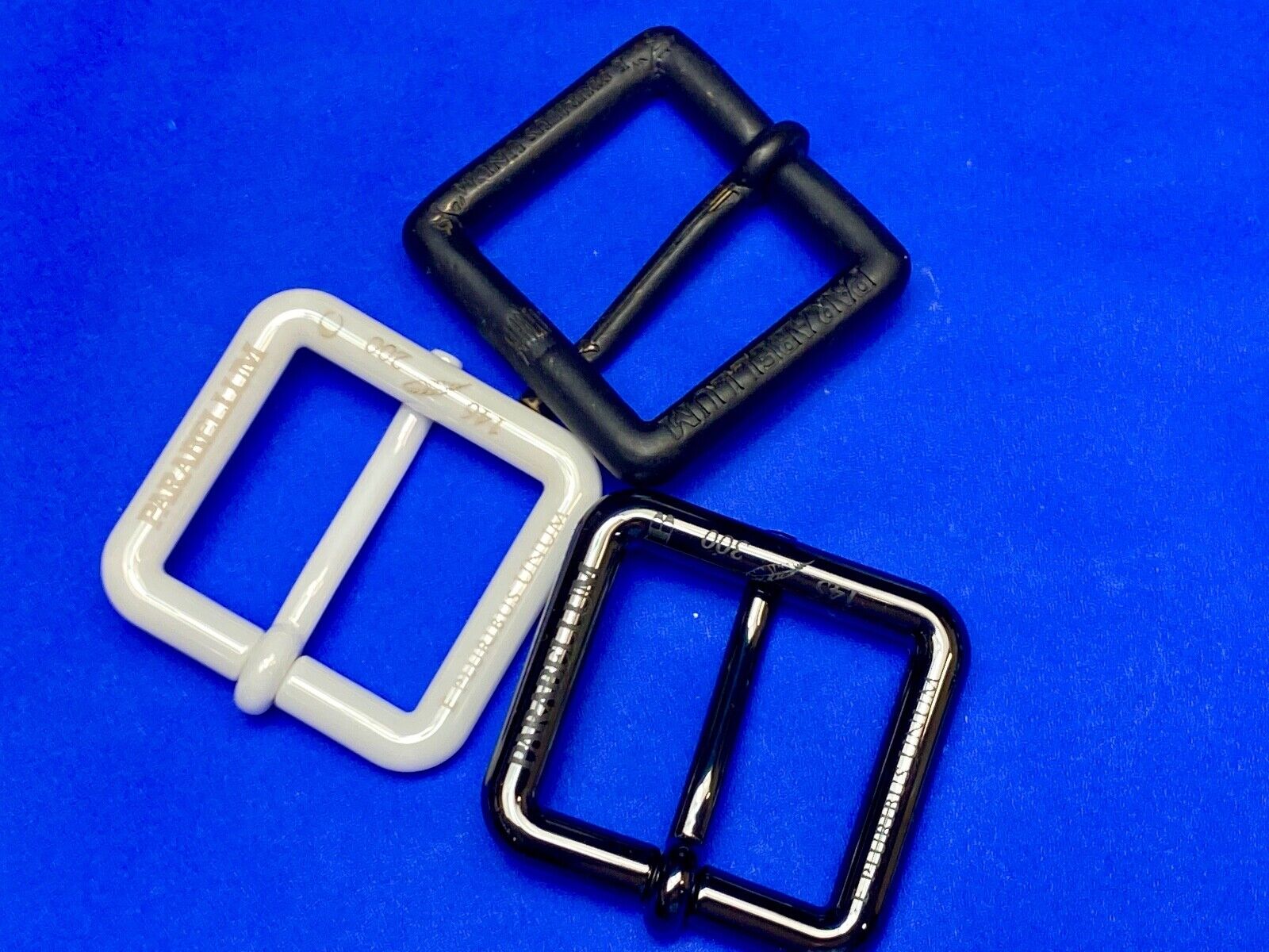 3 Color Lot Parabellum Peacemaker E Pluribus Unum 003 145 Ceramic Belt Buckles 