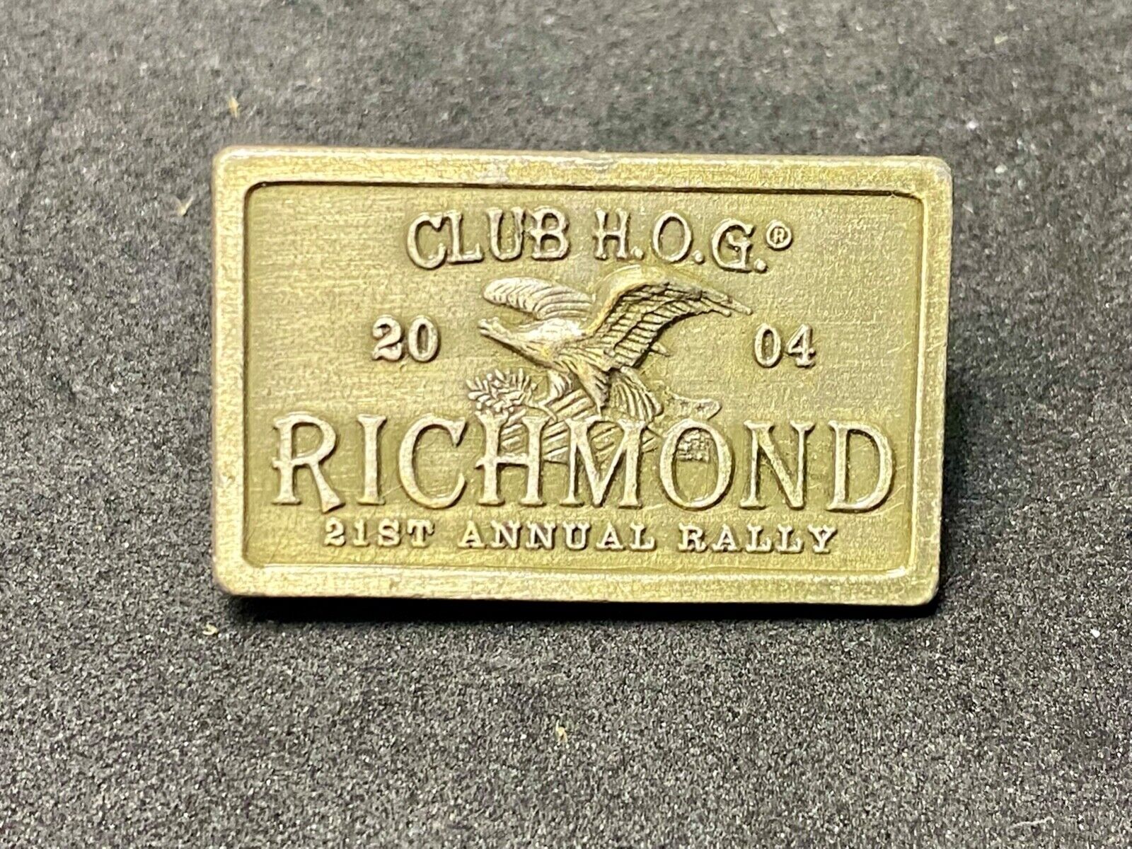 2004 Richmond Virginia Harley Davidson HOG Annual Rally Motorcycle Pin