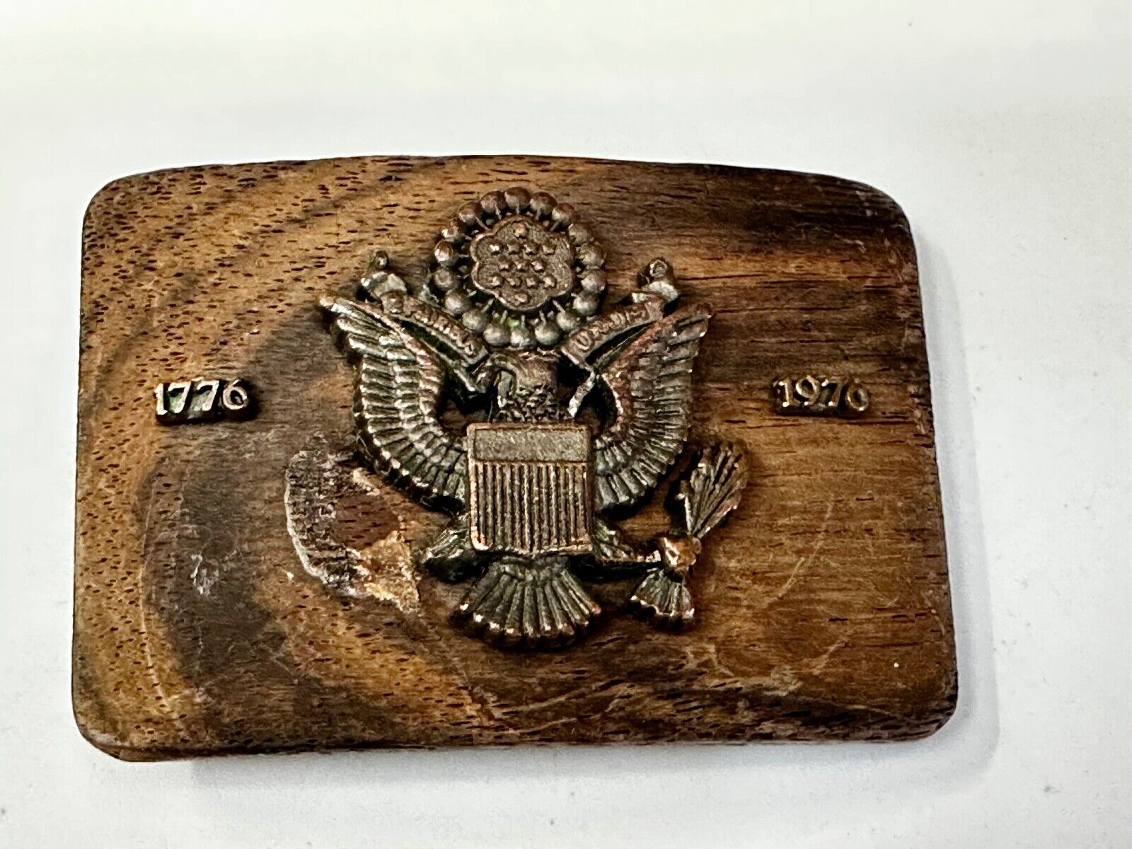 Belt Buckle bicentennial Spirit Of 76 Colorful Patriotic Marching Band American