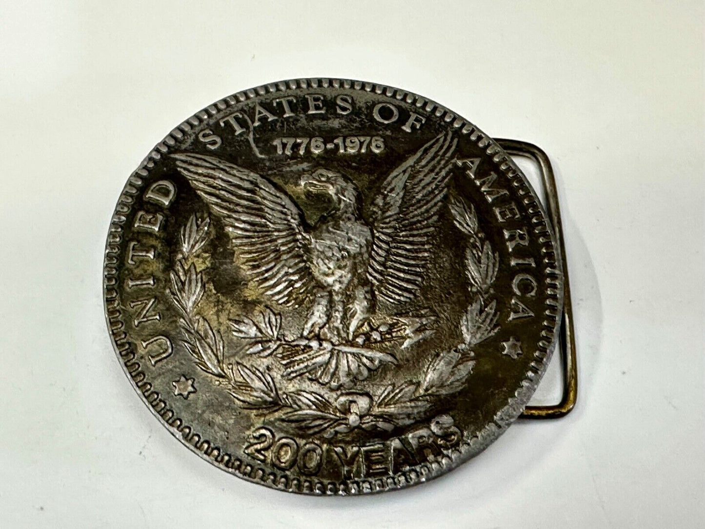 United States of America 200 Years Coin Collectors Belt Buckle 2001