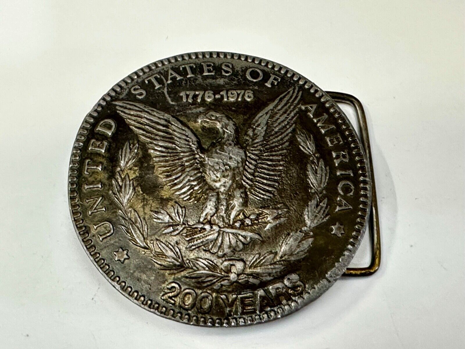 United States of America 200 Years Coin Collectors Belt Buckle 2001