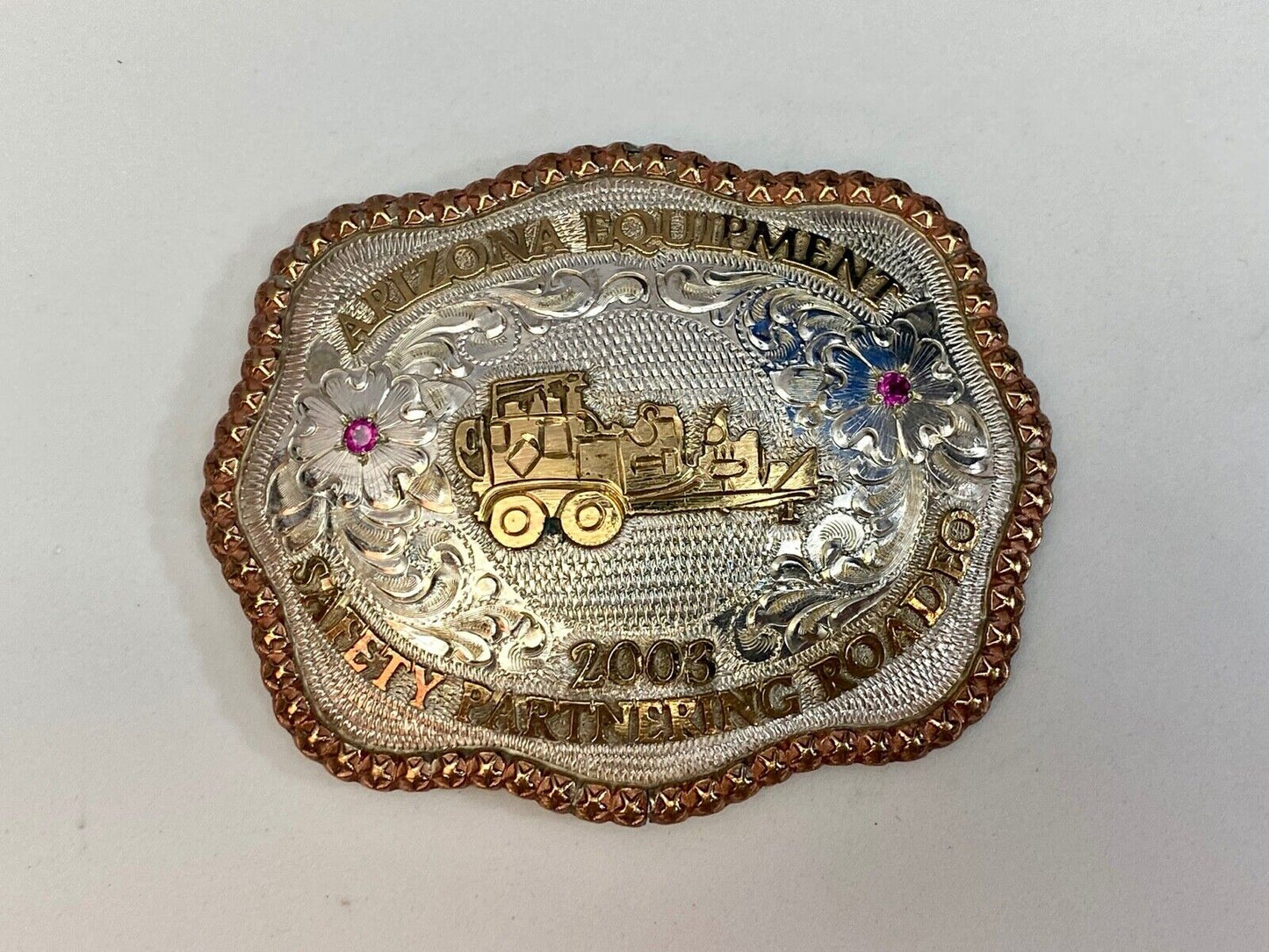 Arizona Adot Equipment Safety Partnering Trophy Style  Roadeo - Not Rodeo! 