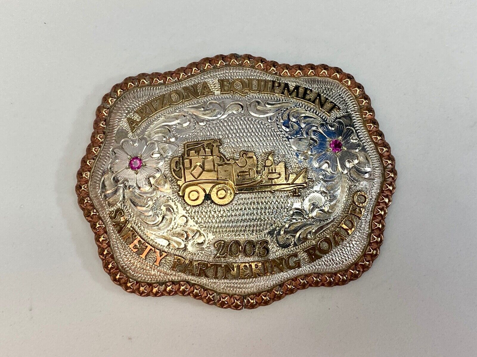 Arizona Adot Equipment Safety Partnering Trophy Style  Roadeo - Not Rodeo! 