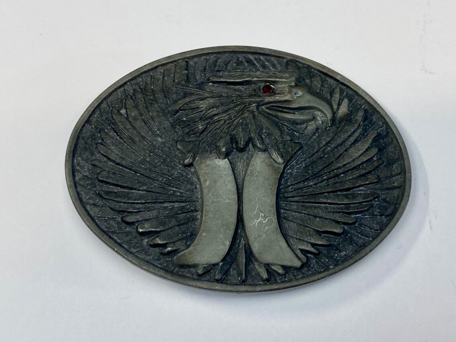 VERY COOL **HURLEY SKATEBOARDS** ACTION SPORTS Eagle RED EYE FASHION BELT BUCKLE