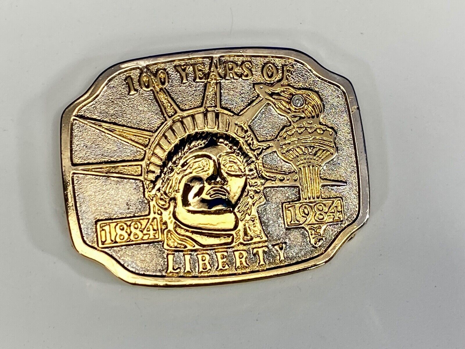 United States Of America Statue Of Lady Liberty Usa New York Belt Buckle