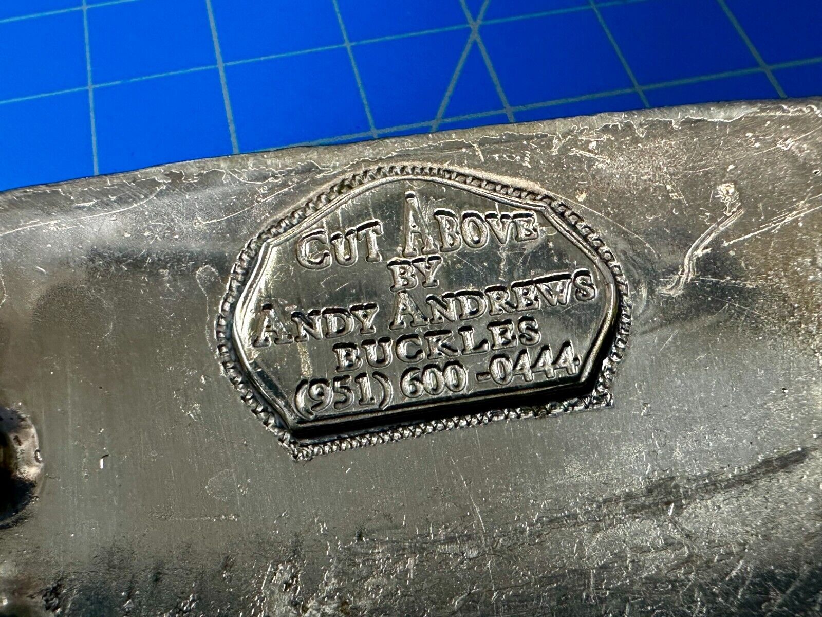 VCC All Around Champion 2009 Rodeo Trophy Belt Buckle by Cut Above Andy Andrews