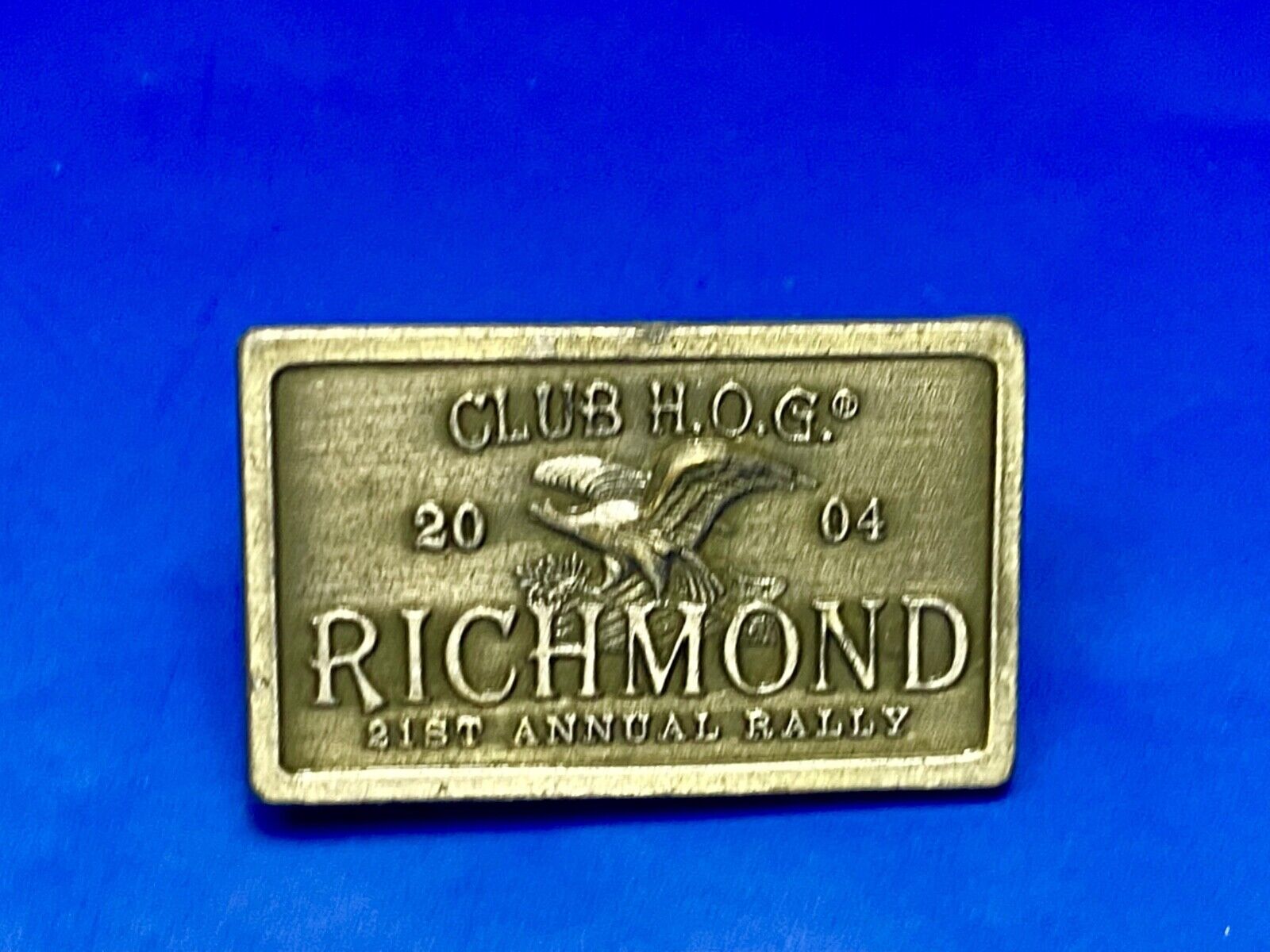2004 Richmond Virginia Harley Davidson HOG Annual Rally Motorcycle Pin