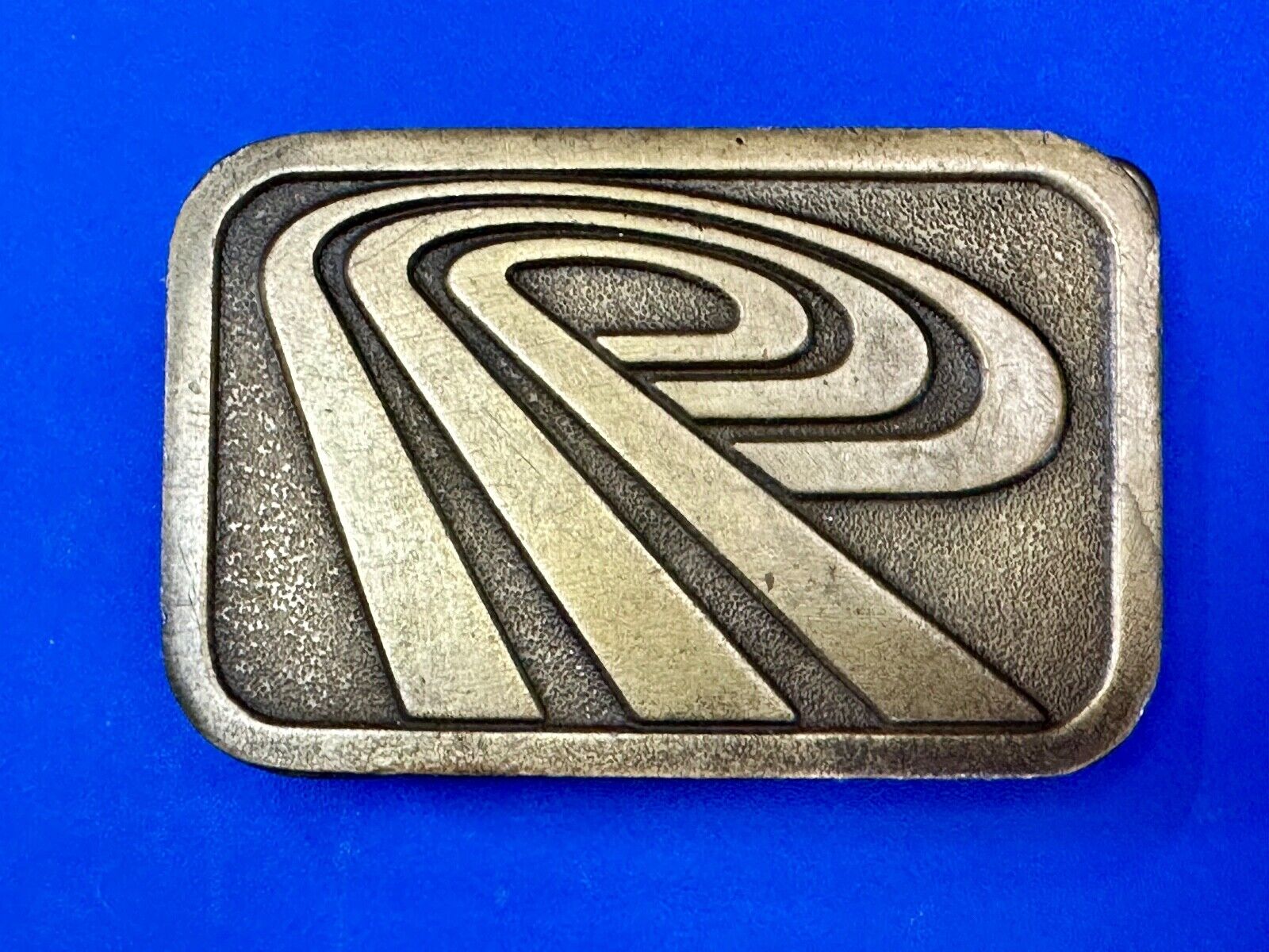 Transportation Trucking Company Emblem belt buckle by Hit Line USA