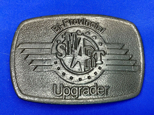 Bi-Provincial Smart Sm Art Upgrader Belt Buckle By Ad Ventures Studios