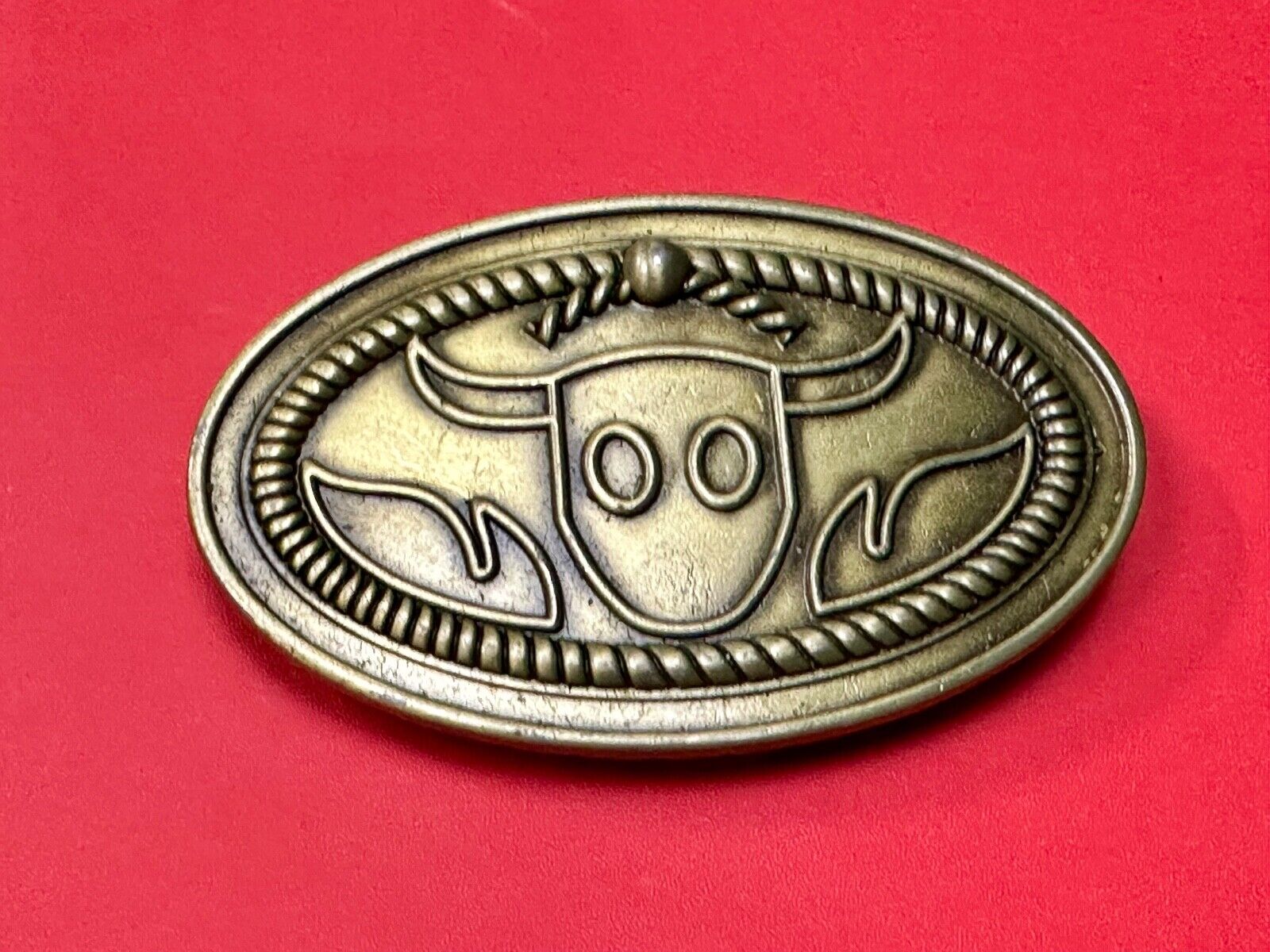 Abstract Western Texas longhorn Steer  rodeo cowboys CAR Saddle paper CLIP