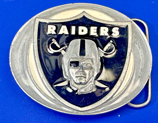 2003 Oakland Raiders NFL Football Commemorative Belt Buckle