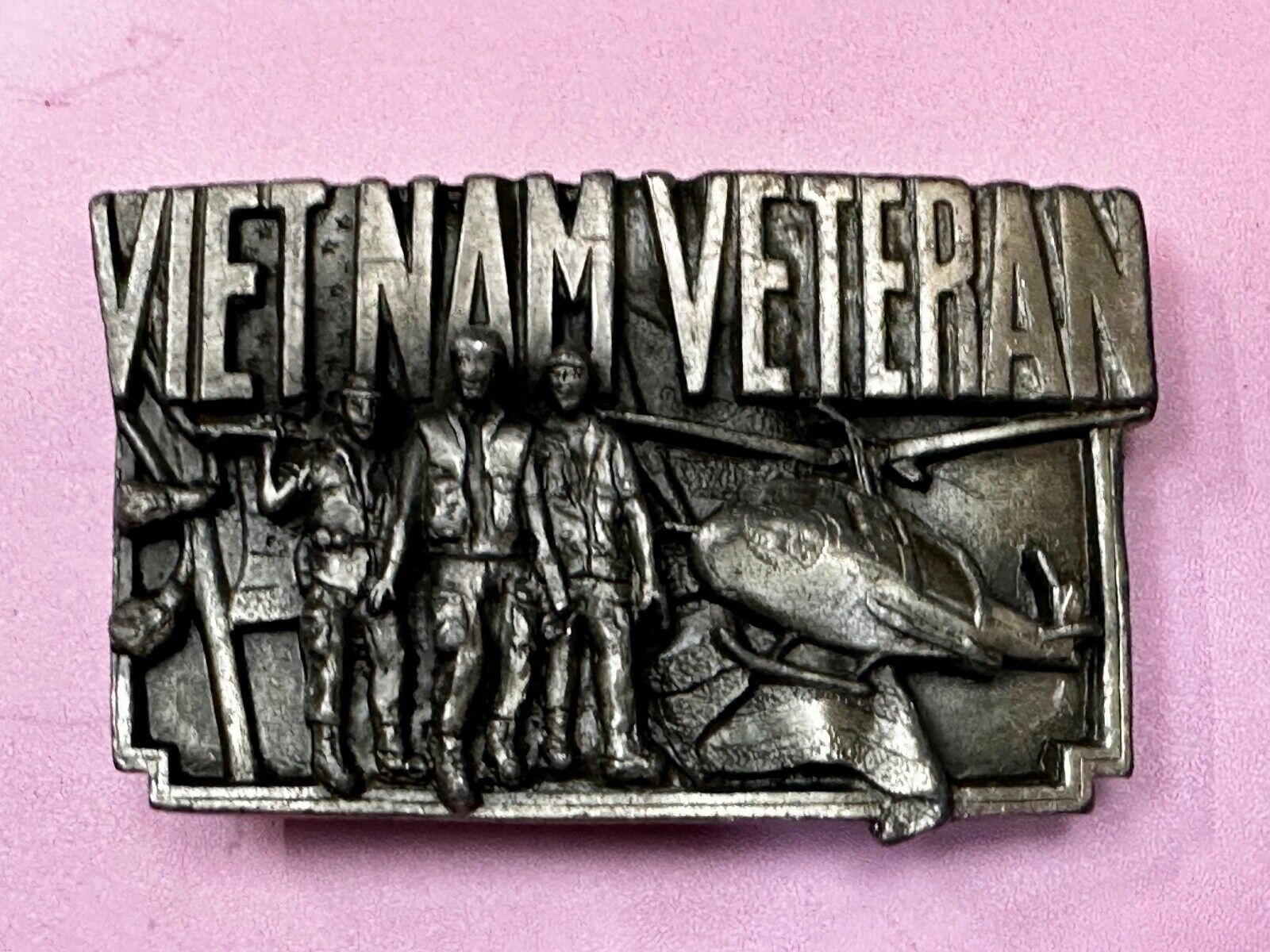 Vietnam Veteran Vintage 1983 Bergamot Belt Buckle