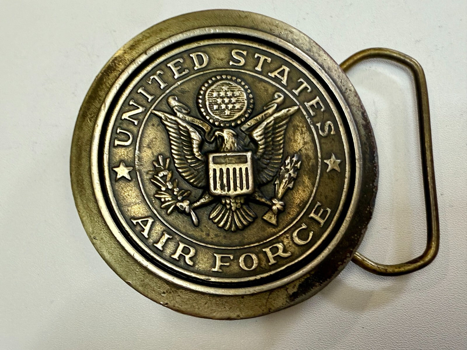 United States Air Force Vintage 1977 Limited Edition Great American Belt Buckle