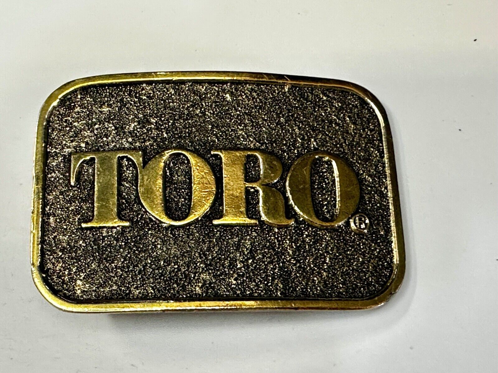 Toro Lawn Mowers, Golf Equipment Vintage 1979 The Great American Belt Buckle Co