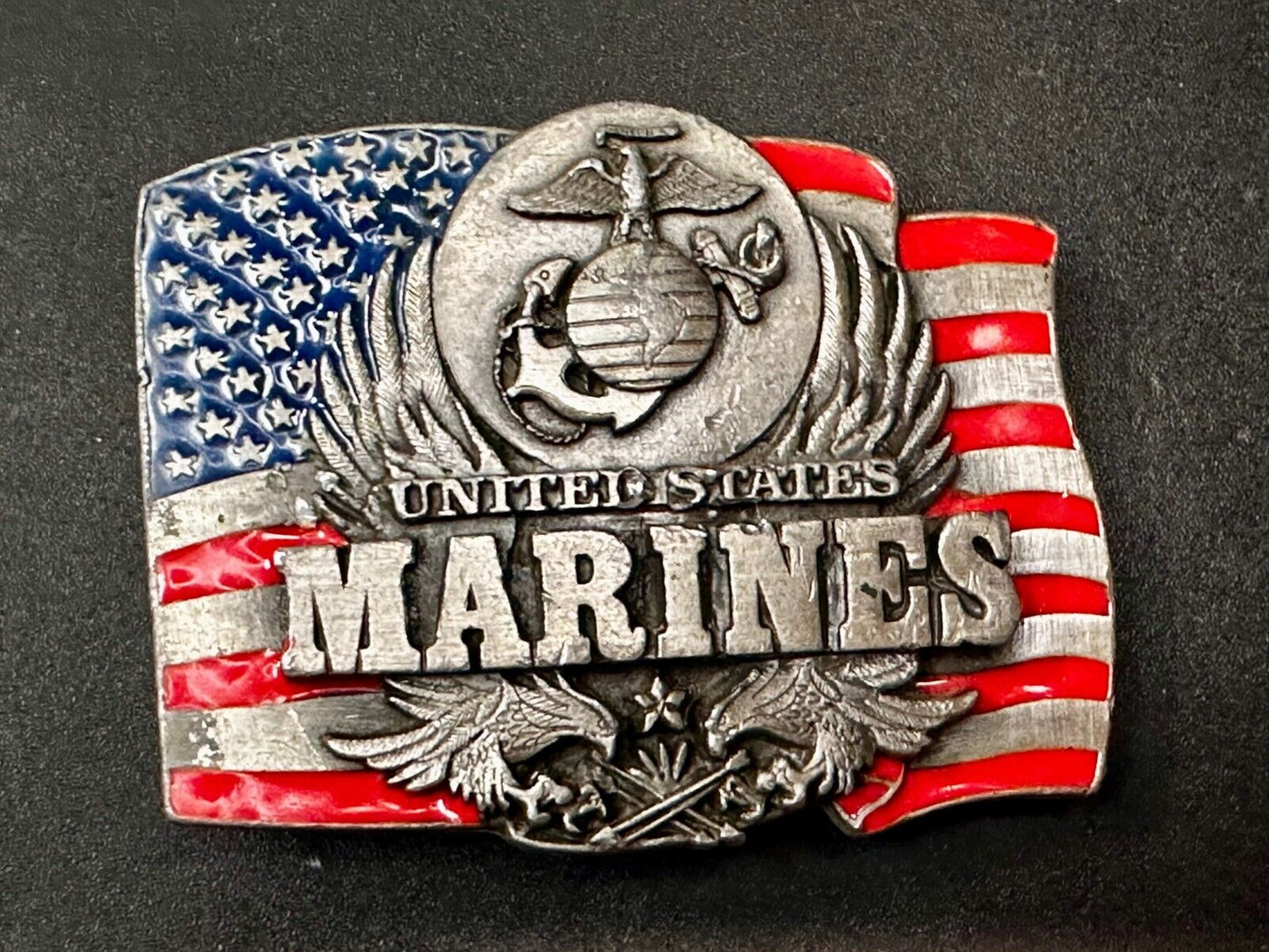 United States Marines Patriotic Usa The Few Proud American Military Belt Buckle