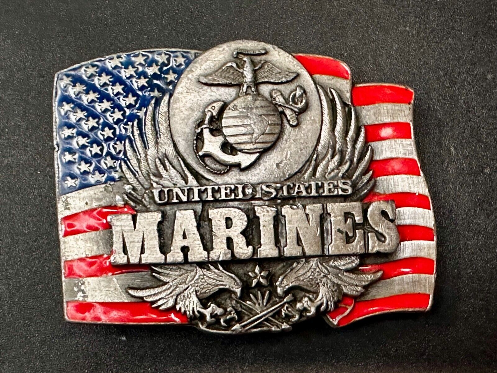 United States Marines Patriotic Usa The Few Proud American Military Belt Buckle