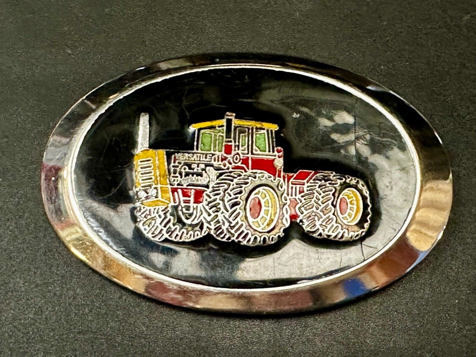 Tractor Agricultural Farm Equipment Arroyo Grande Farmers Vintage Belt Buckle