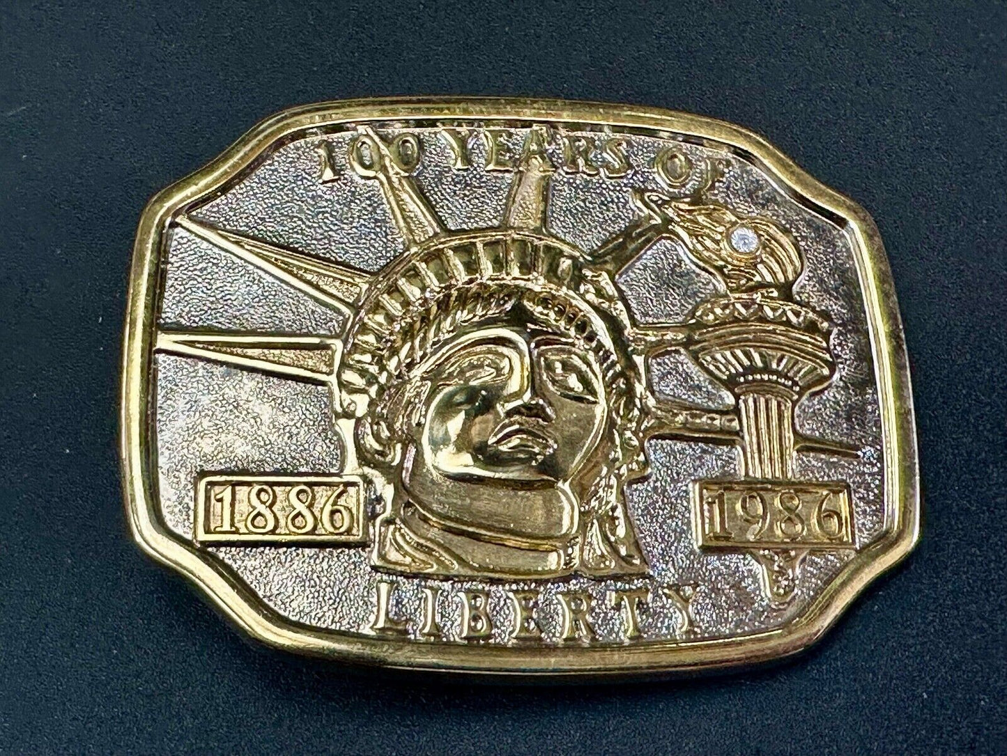 100 years of The Statue of Liberty New York City Commemorative  belt buckle